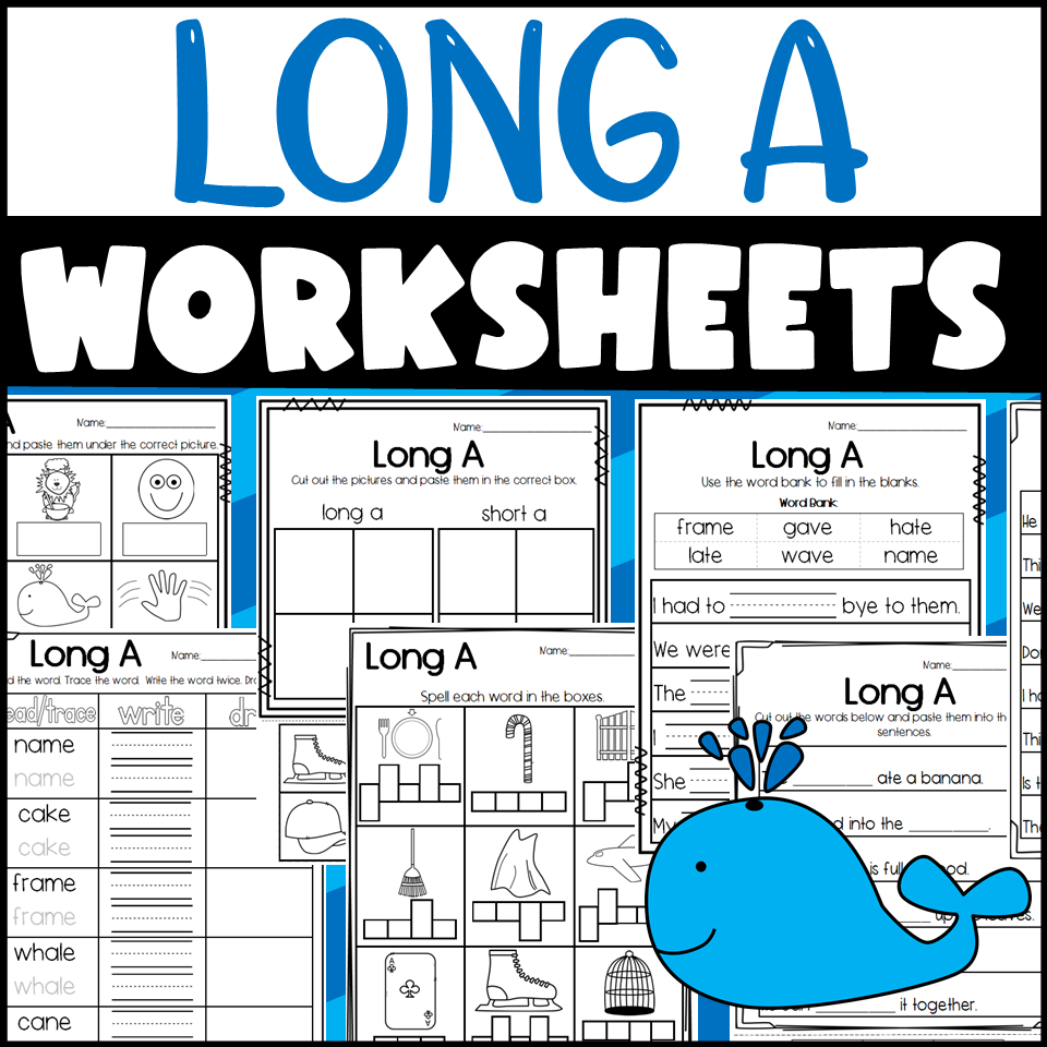 Free Silent E Worksheets For Kindergarten