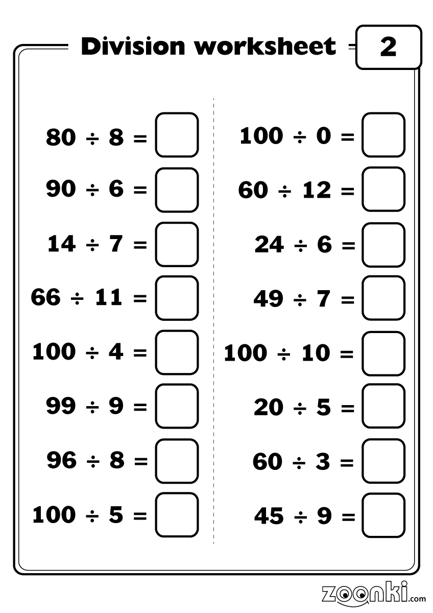Long And Short Division A Worksheet Printable Maths Worksheets Worksheets Library Long And Short Division A Worksheet Printable Maths Worksheets Worksheets Library