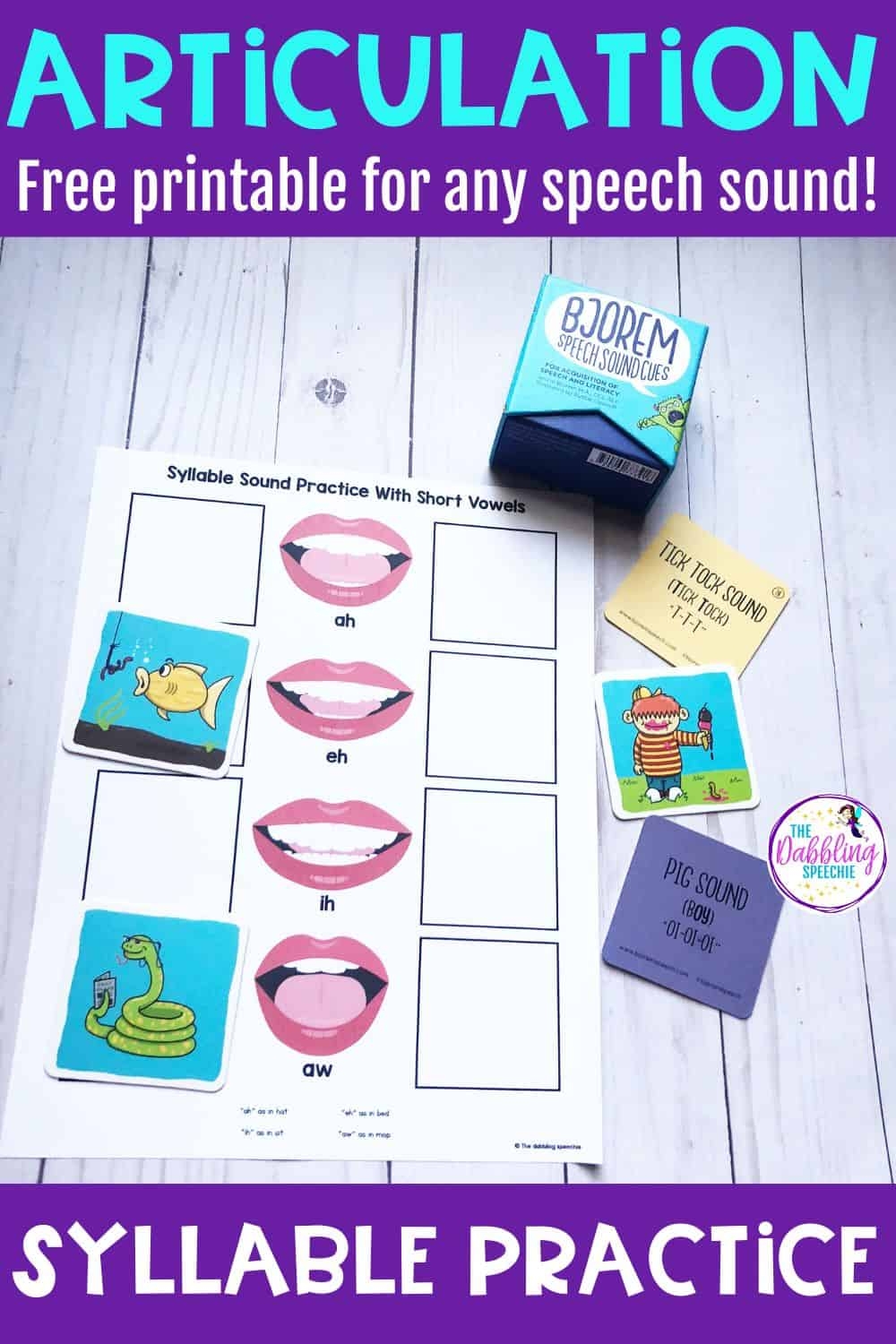 Free Printable Articulation Worksheets Free Printable Articulation Worksheets
