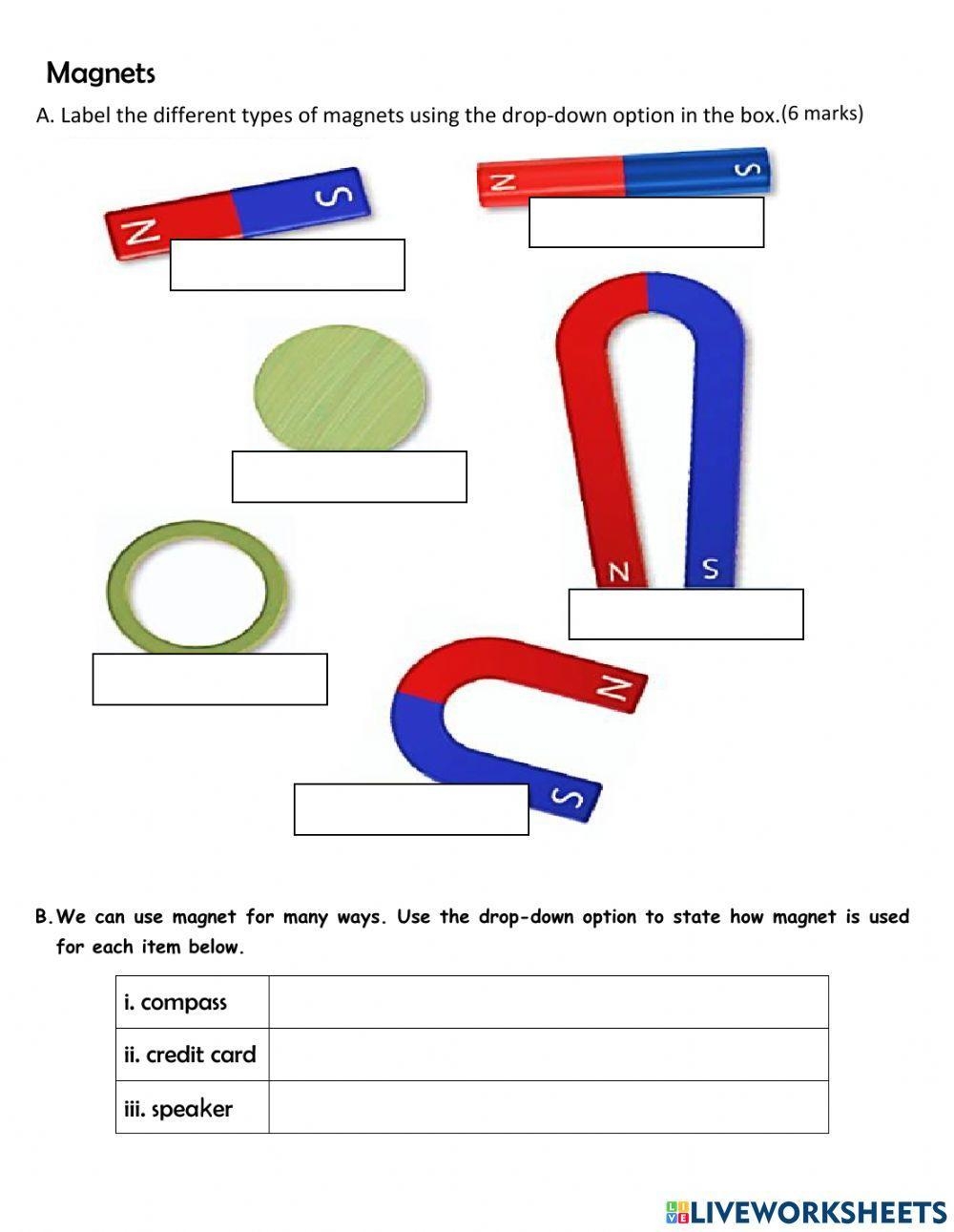 Magnet Worksheets For 2nd Grade Sales