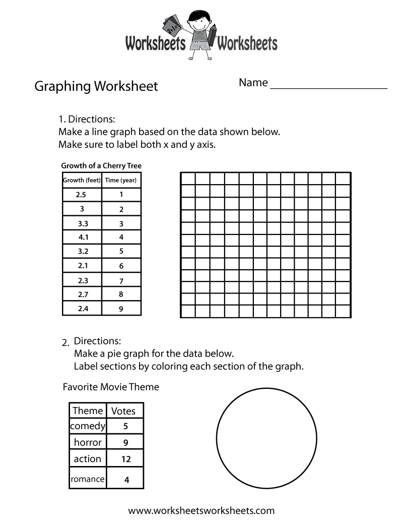 Free Printable Pie Graph Worksheets Free Printable Pie Graph Worksheets