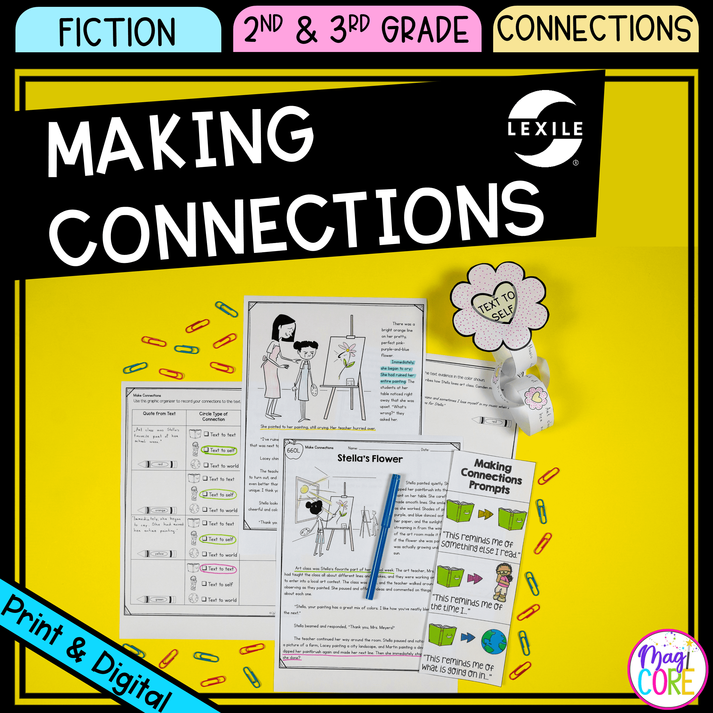Making Connections 2nd U0026 3rd Grade Reading Comprehension Passages Unit Making Connections 2nd U0026 3rd Grade Reading Comprehension Passages Unit