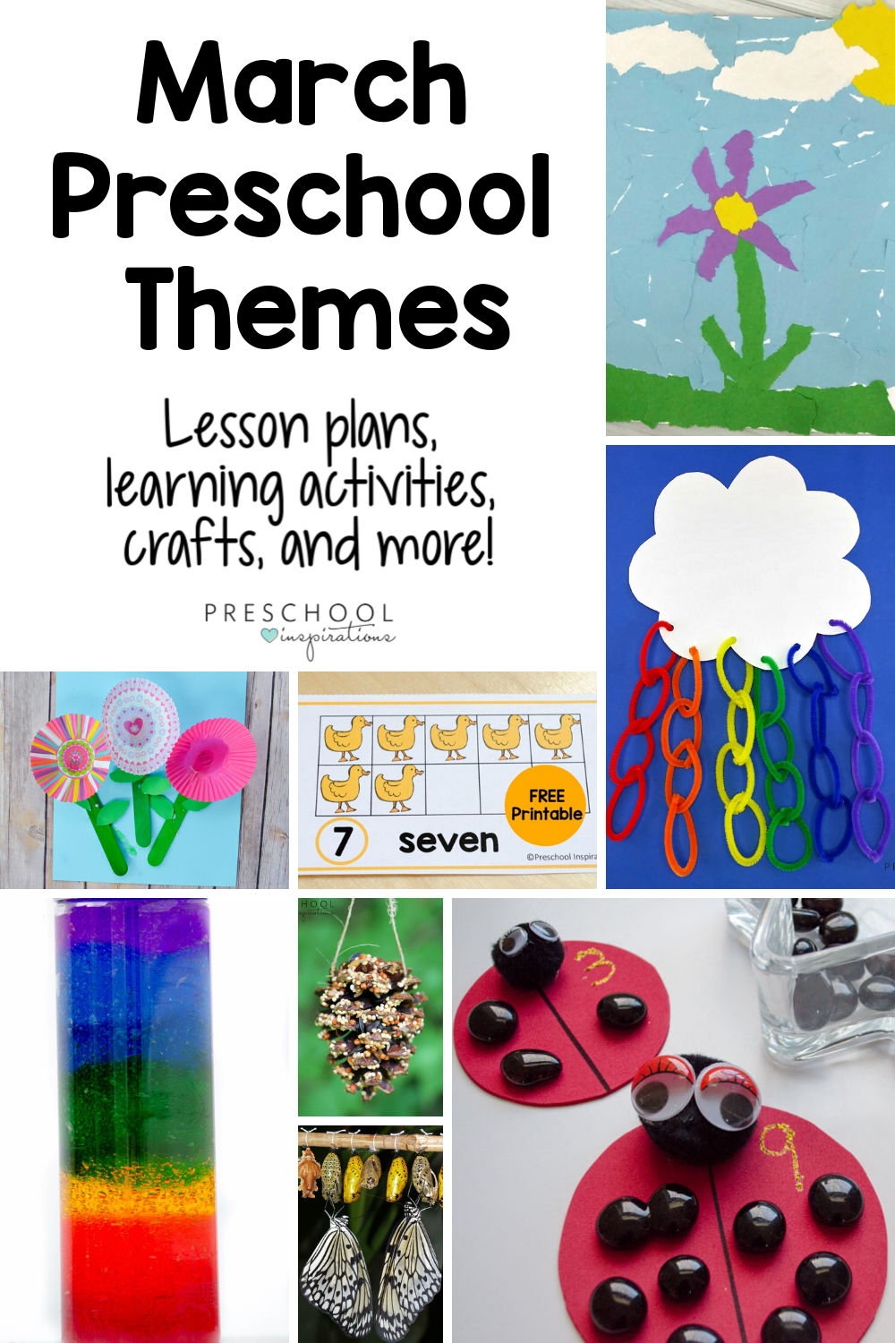 March Preschool Printables