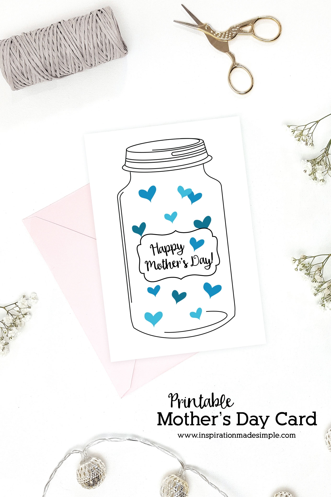 Happy Mothers Day Jar Printable Worksheet Happy Mothers Day Jar Printable Worksheet