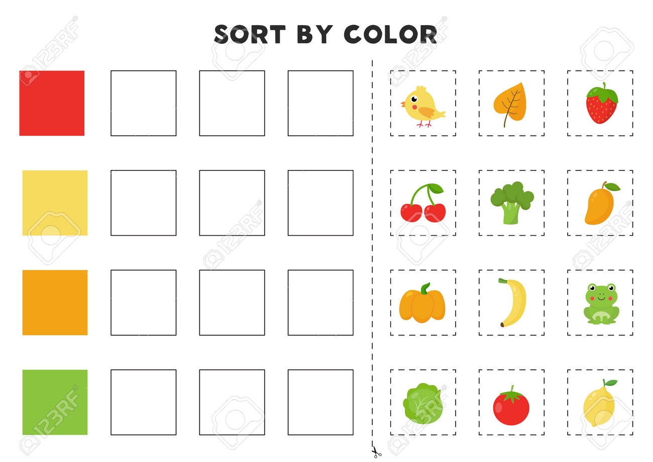 Learn Color Preschool Printables