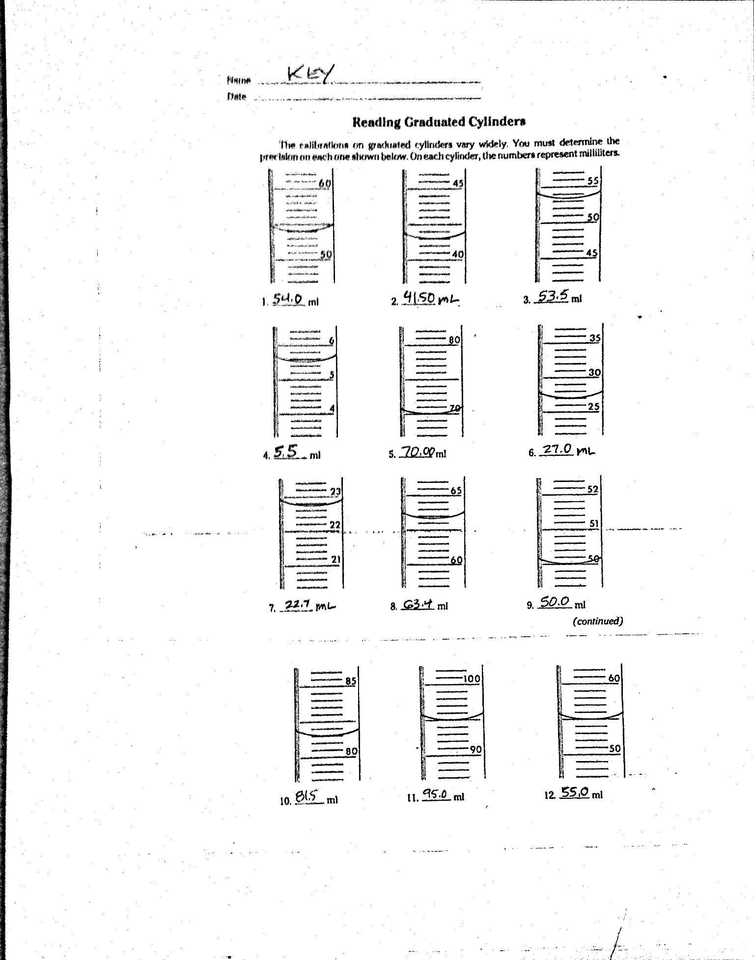Measurement Mass And Volume Mr Gibbs Science
