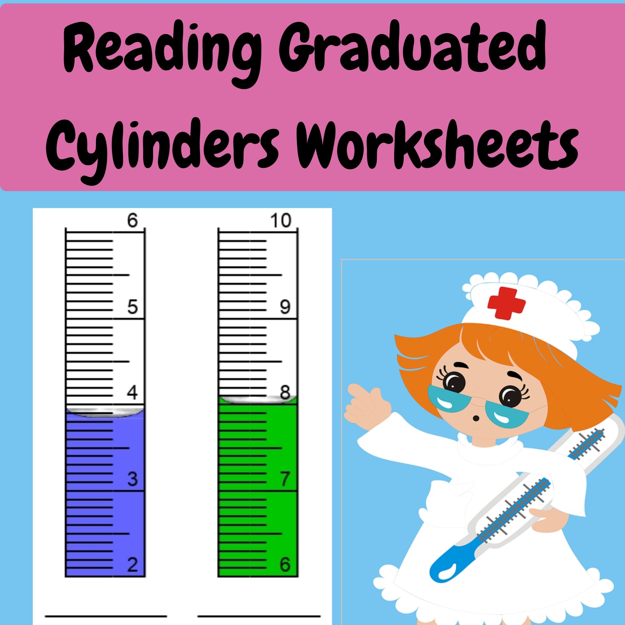 Measurement Worksheets Reading Graduated Cylinders Worksheets Made By Teachers