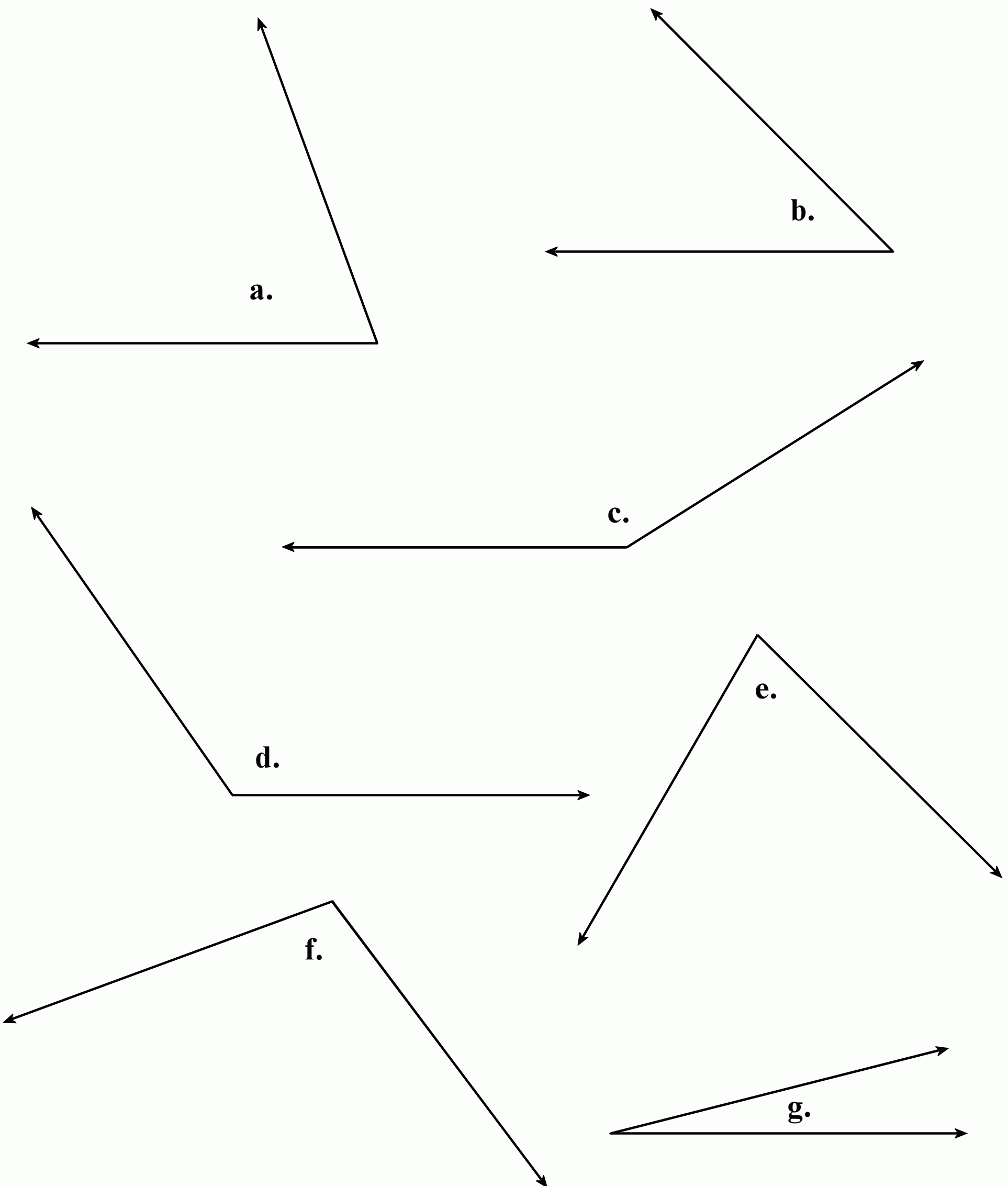 Measuring Angles With A Protractor Measuring Angles With A Protractor