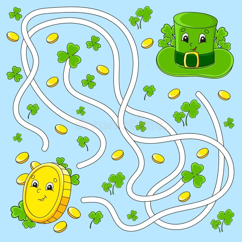 Coin Maze Free Worksheet