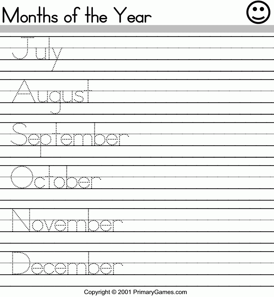 Months Of The Year Activity Pages PrimaryGames Free Printable Worksheets Months Of The Year Activity Pages PrimaryGames Free Printable Worksheets