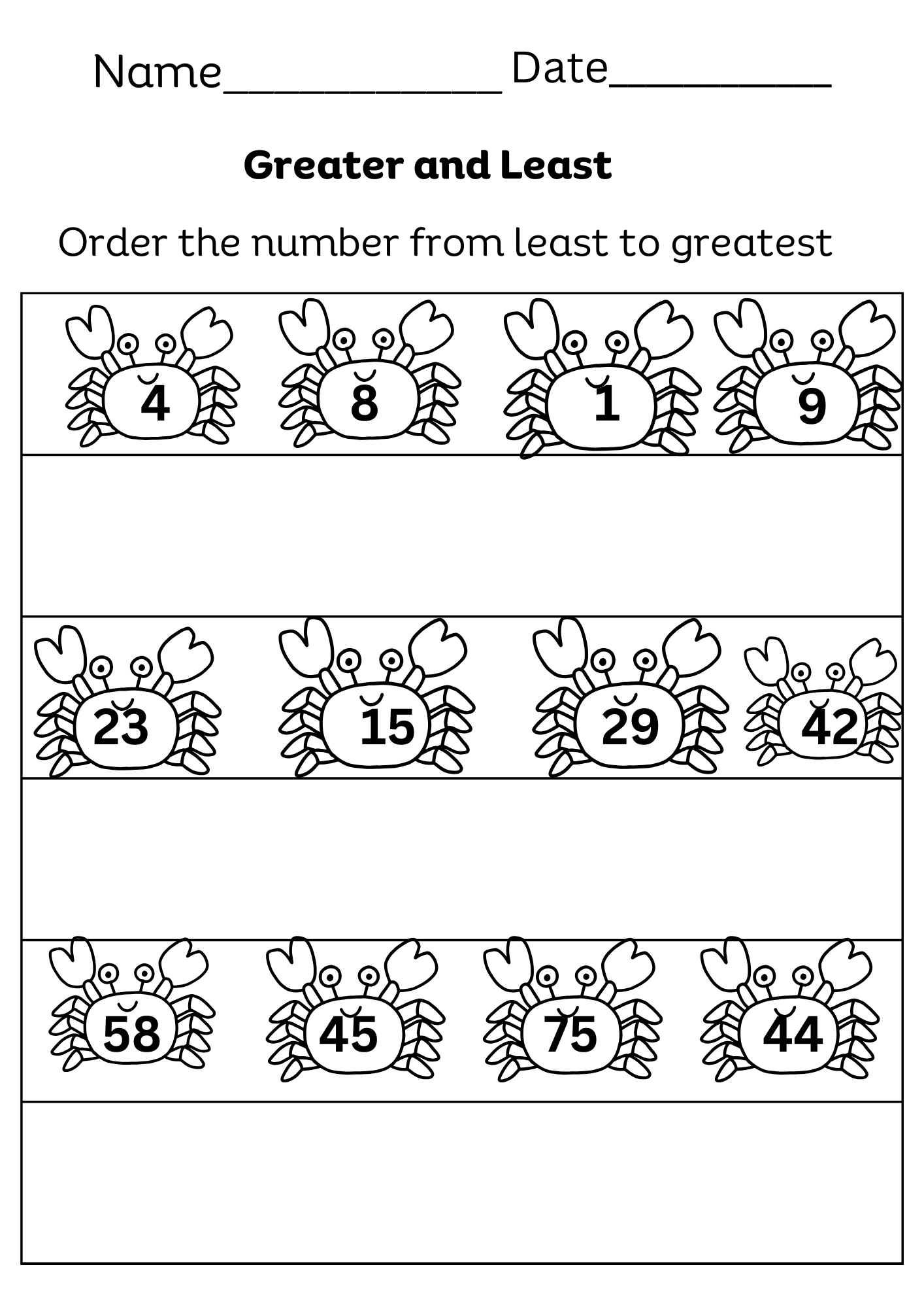 More Or Less Worksheets For Kindergarten 17 Pages More Or Less Worksheets For Kindergarten 17 Pages
