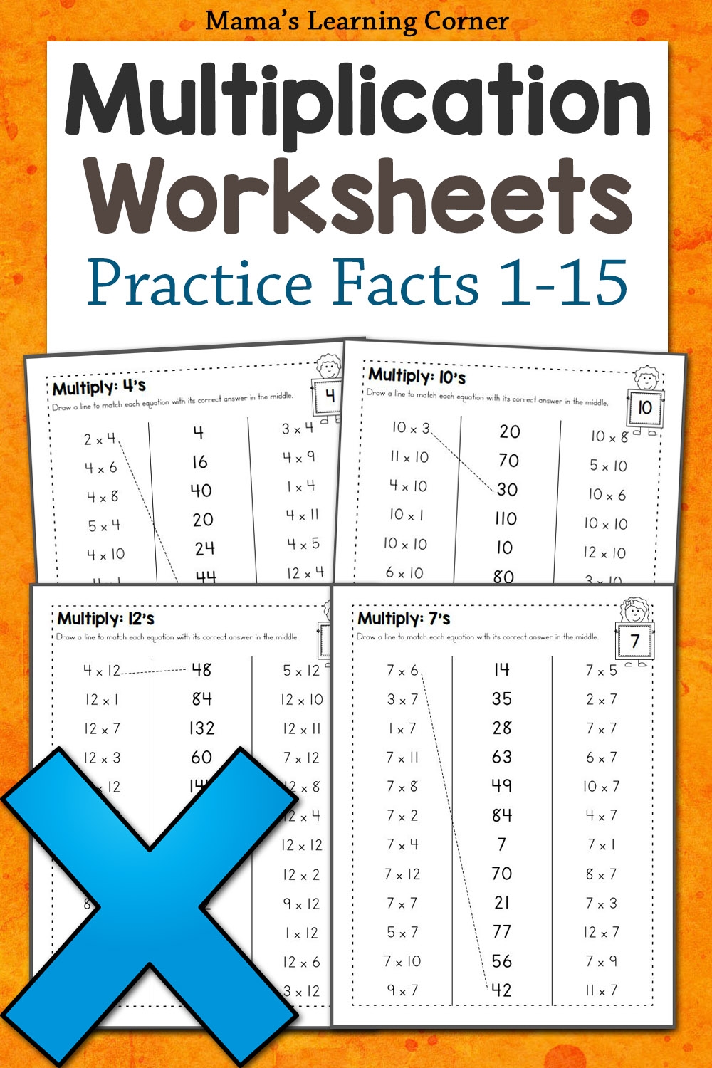 Easy Free Printable Multiplication Worksheets Easy Free Printable Multiplication Worksheets