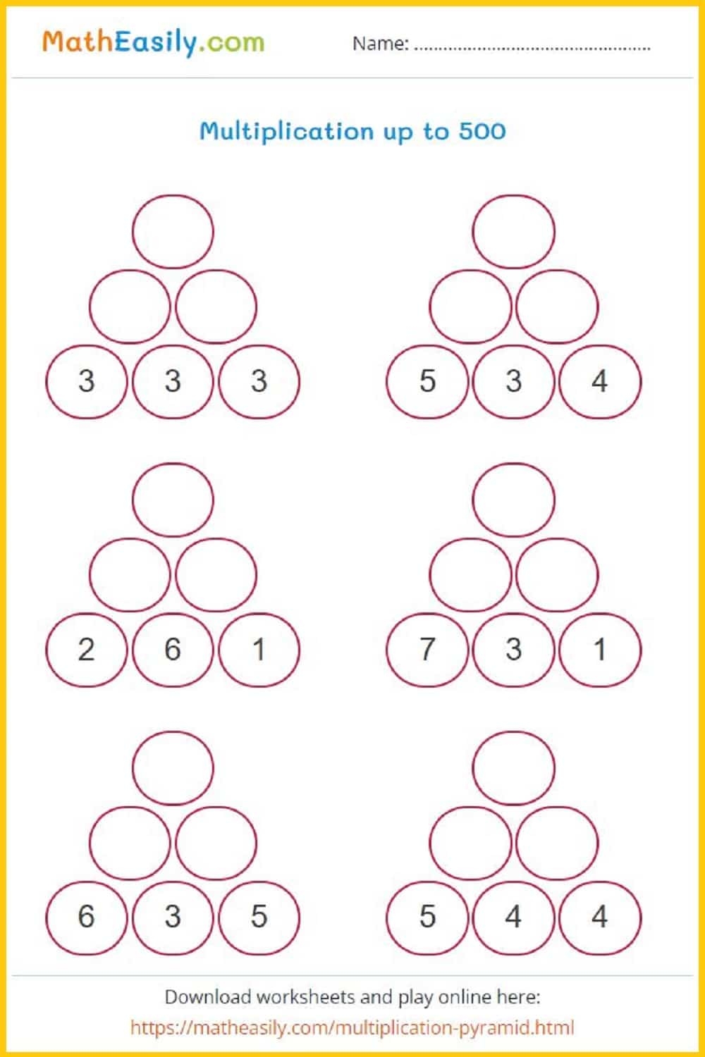 Basic Multiplication Worksheets Printable Free Basic Multiplication Worksheets Printable Free