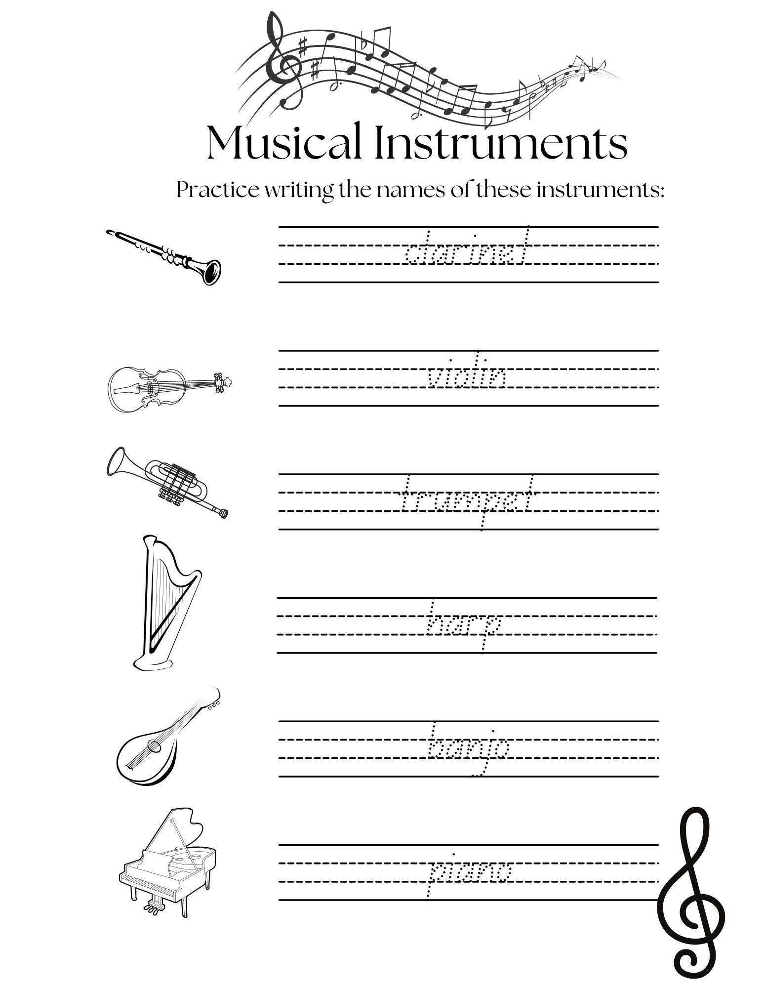 Music Worksheets Kindergarten Music Music Activity Piano Activity Homeschool Music Lesson Piano Lesson Piano Teachers Music Instruments Etsy