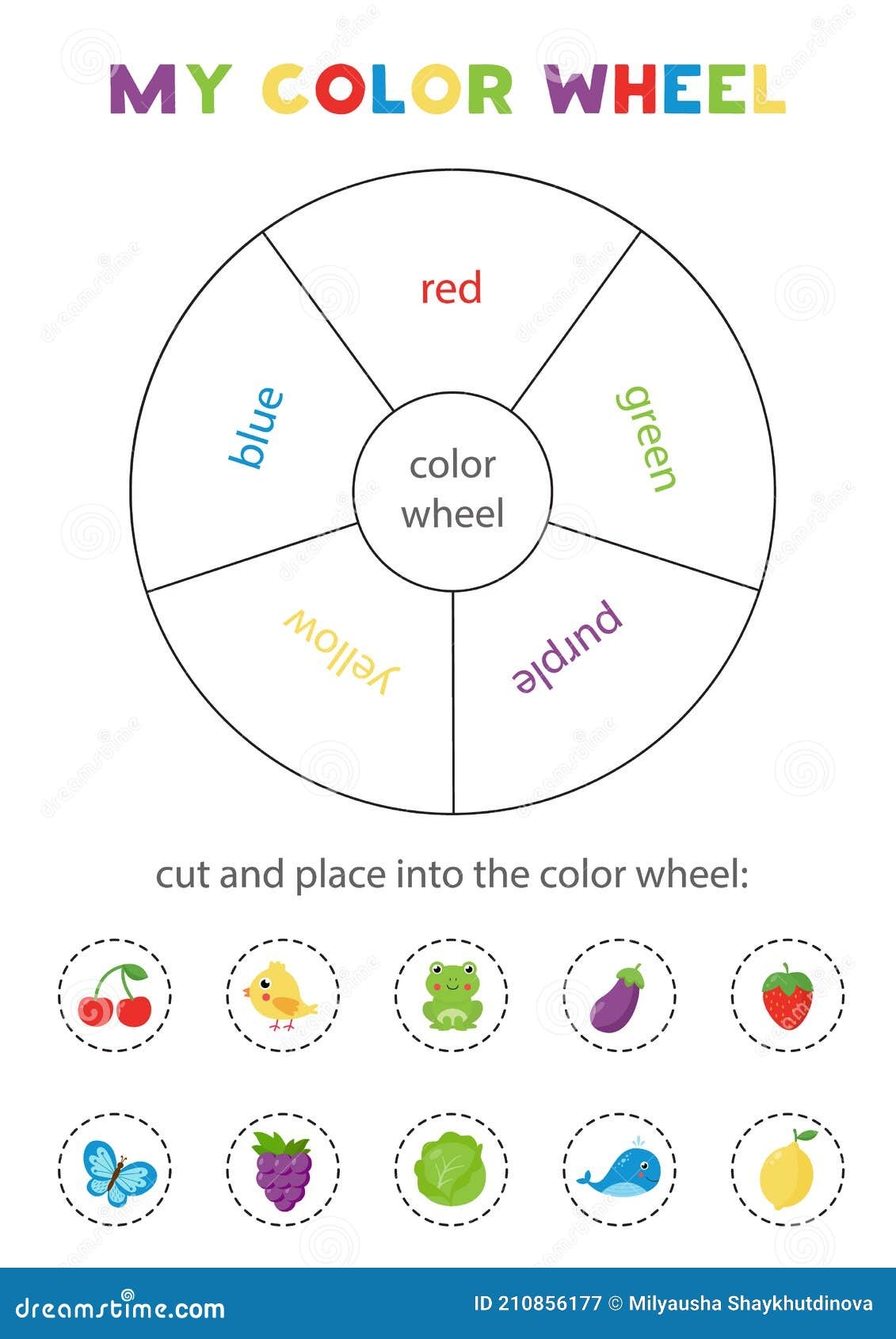 My Color Wheel Educational Game For Learning Primary Colors My Color Wheel Educational Game For Learning Primary Colors