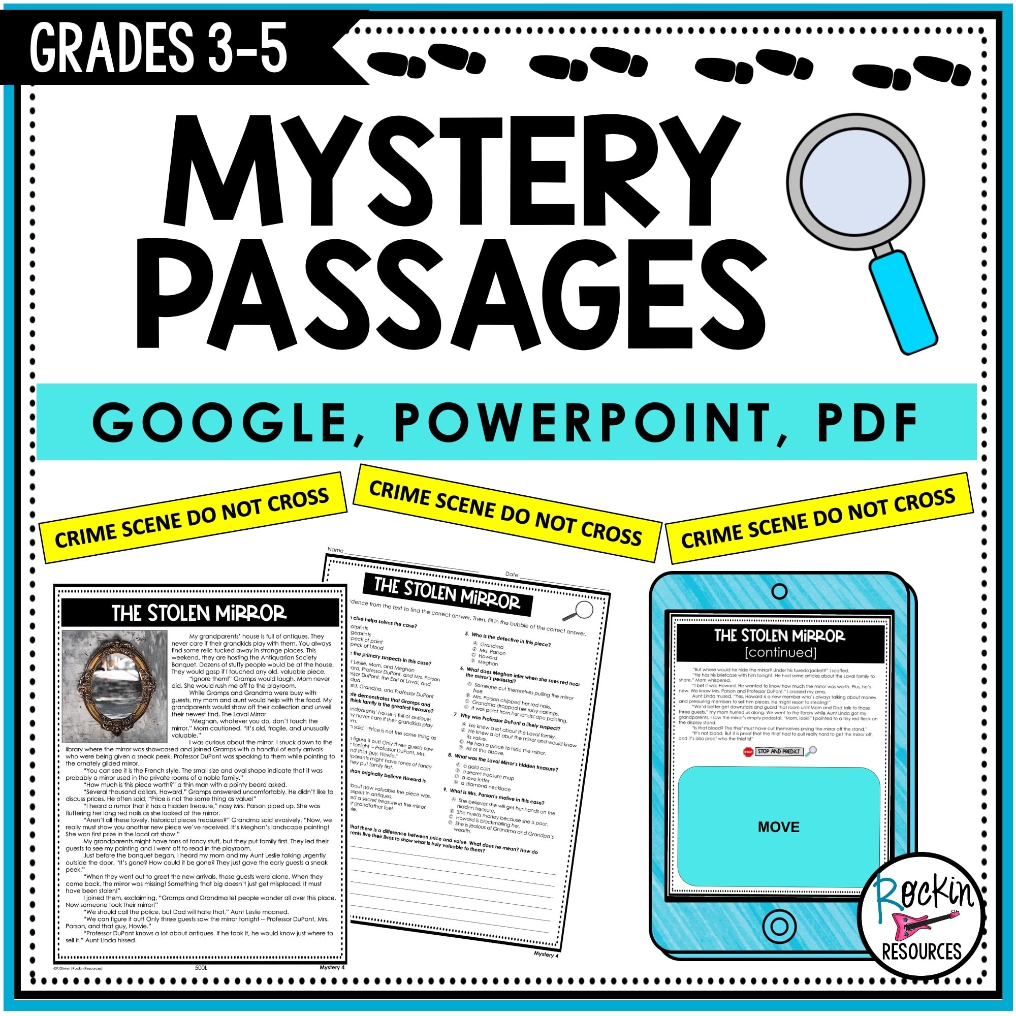 Mystery Passages With Reading Comprehension Questions Mystery Passages With Reading Comprehension Questions