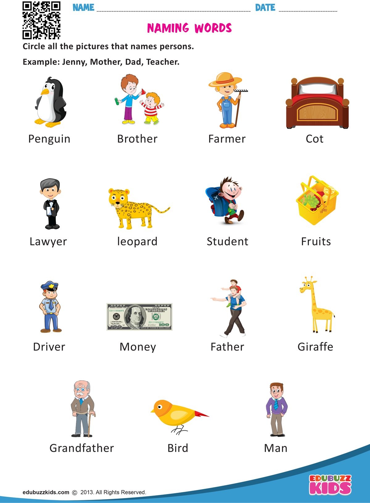 NAMING WORDS
