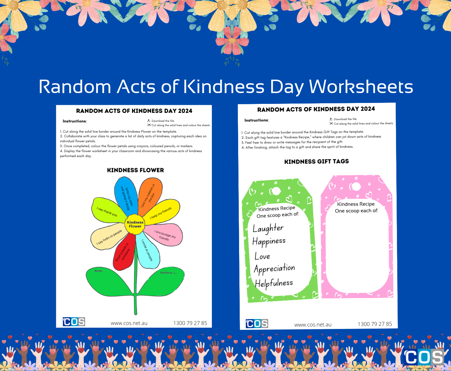 Free Printable Worksheets On Kindness