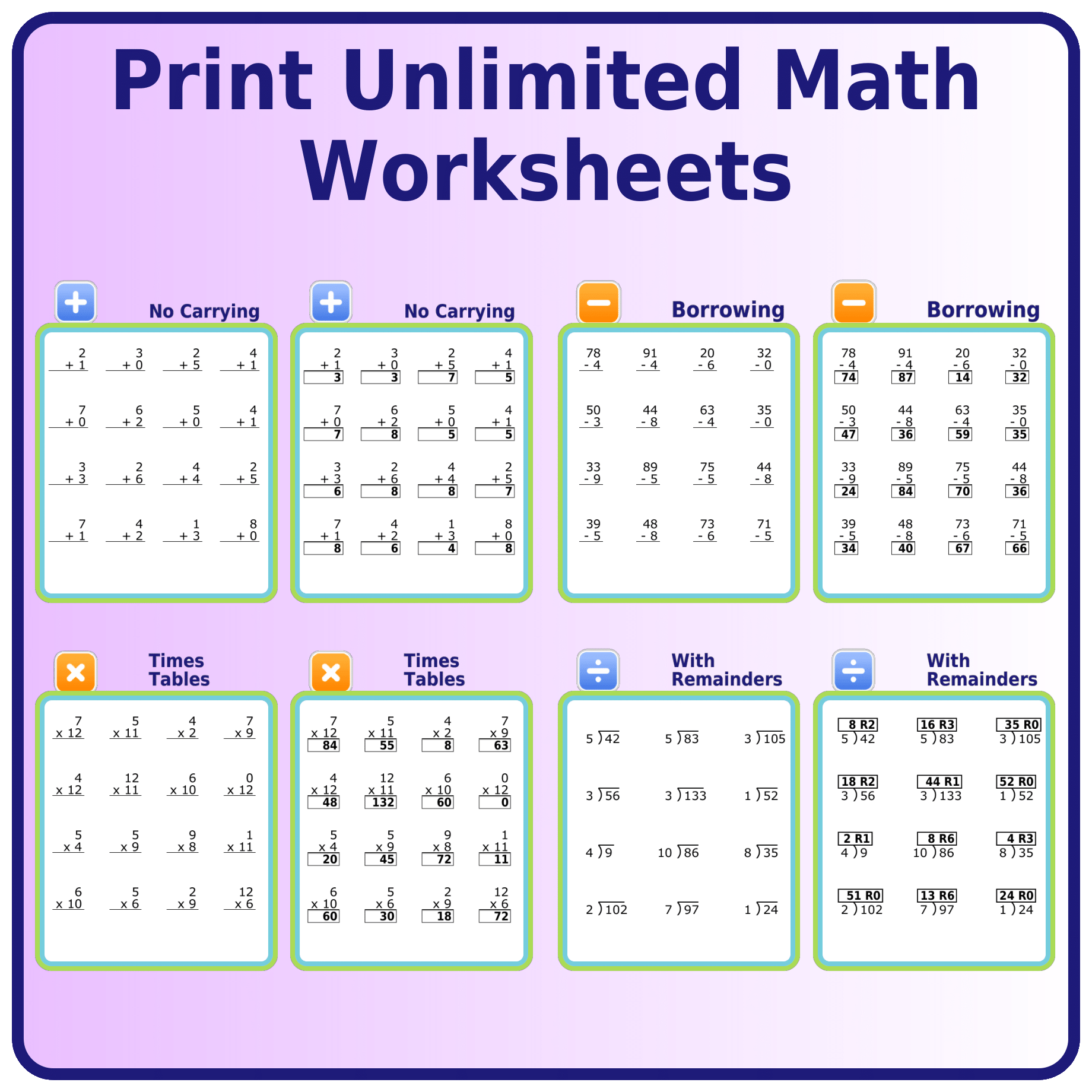 New Feature Math Worksheets With Answers The Trip Clip Blog New Feature Math Worksheets With Answers The Trip Clip Blog