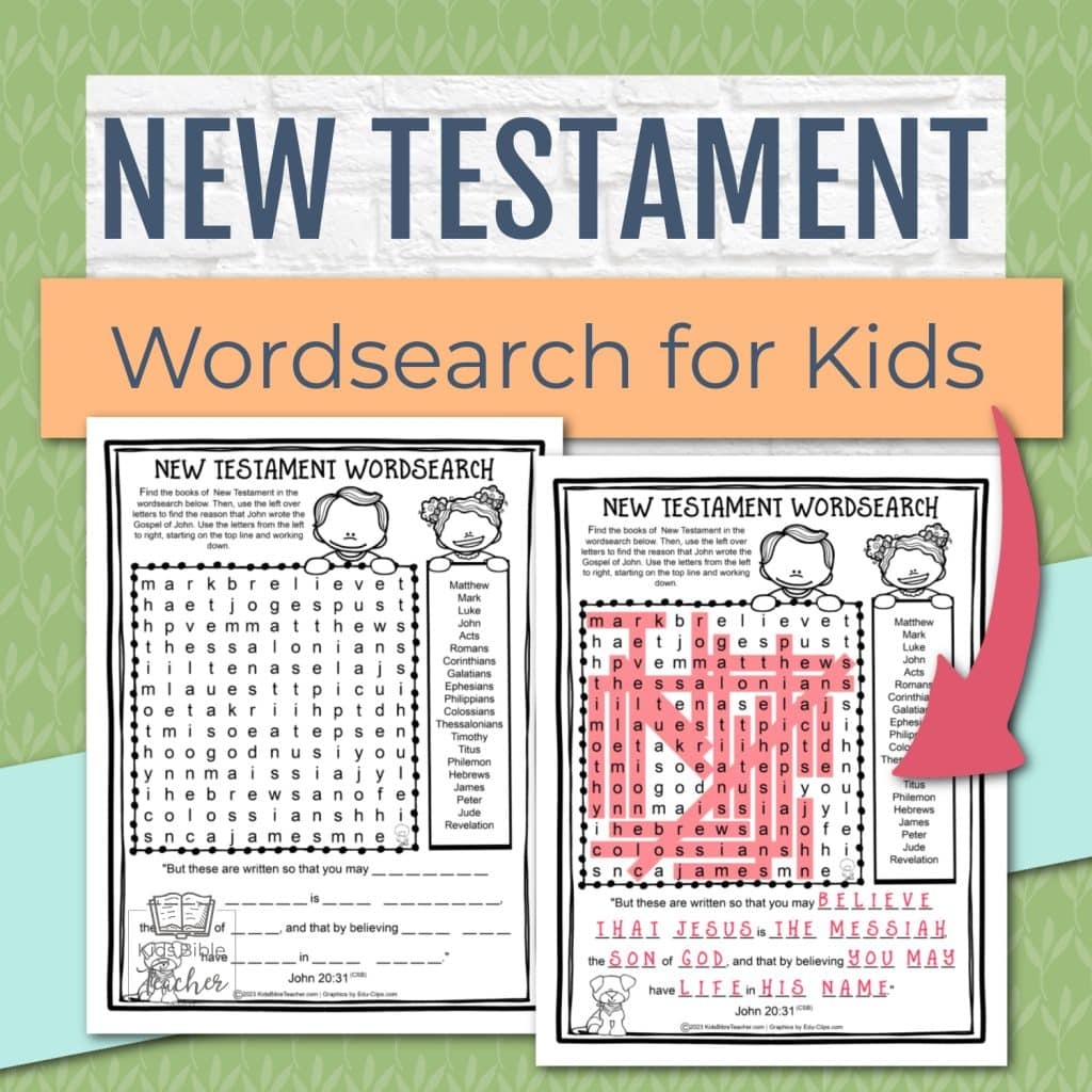 Old Testament Printable Worksheets