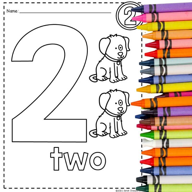 Number Coloring Worksheets For Kids Sarah Chesworth Number Coloring Worksheets For Kids Sarah Chesworth