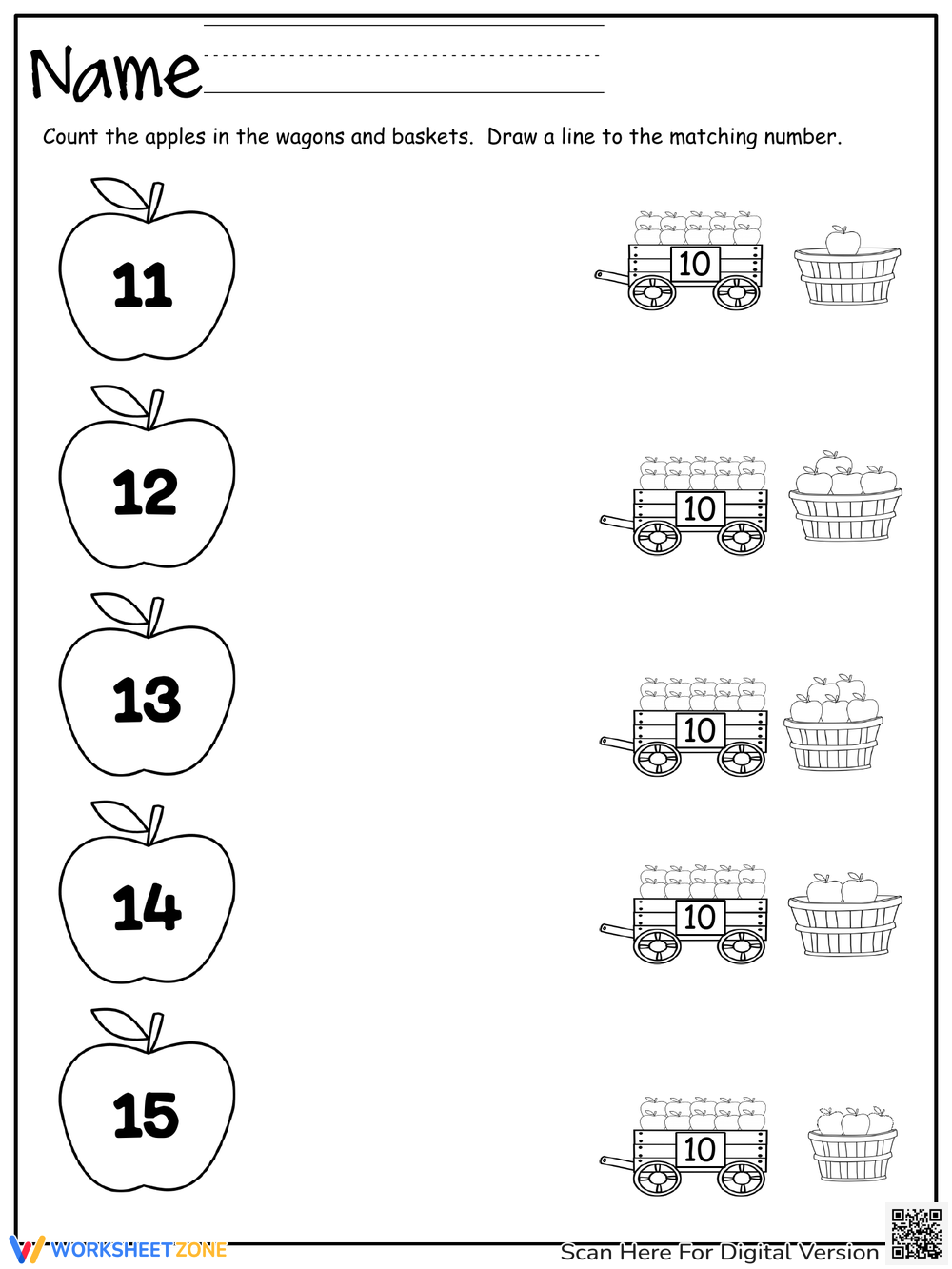 Numbers 11 20 Worksheets Printable Numbers 11 20 Worksheets Printable