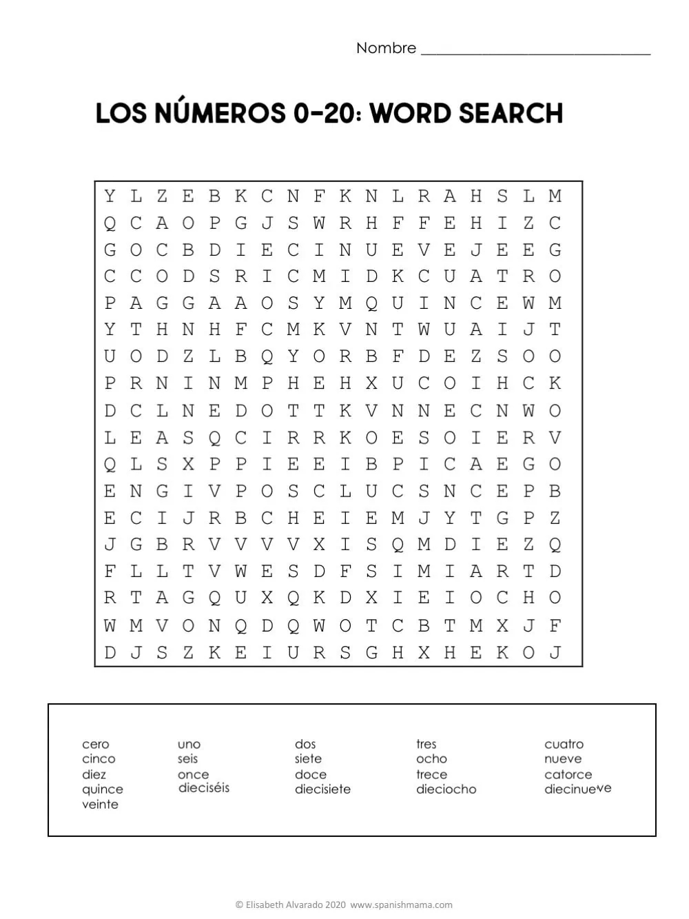 Free Printable High School Spanish Worksheets Free Printable High School Spanish Worksheets