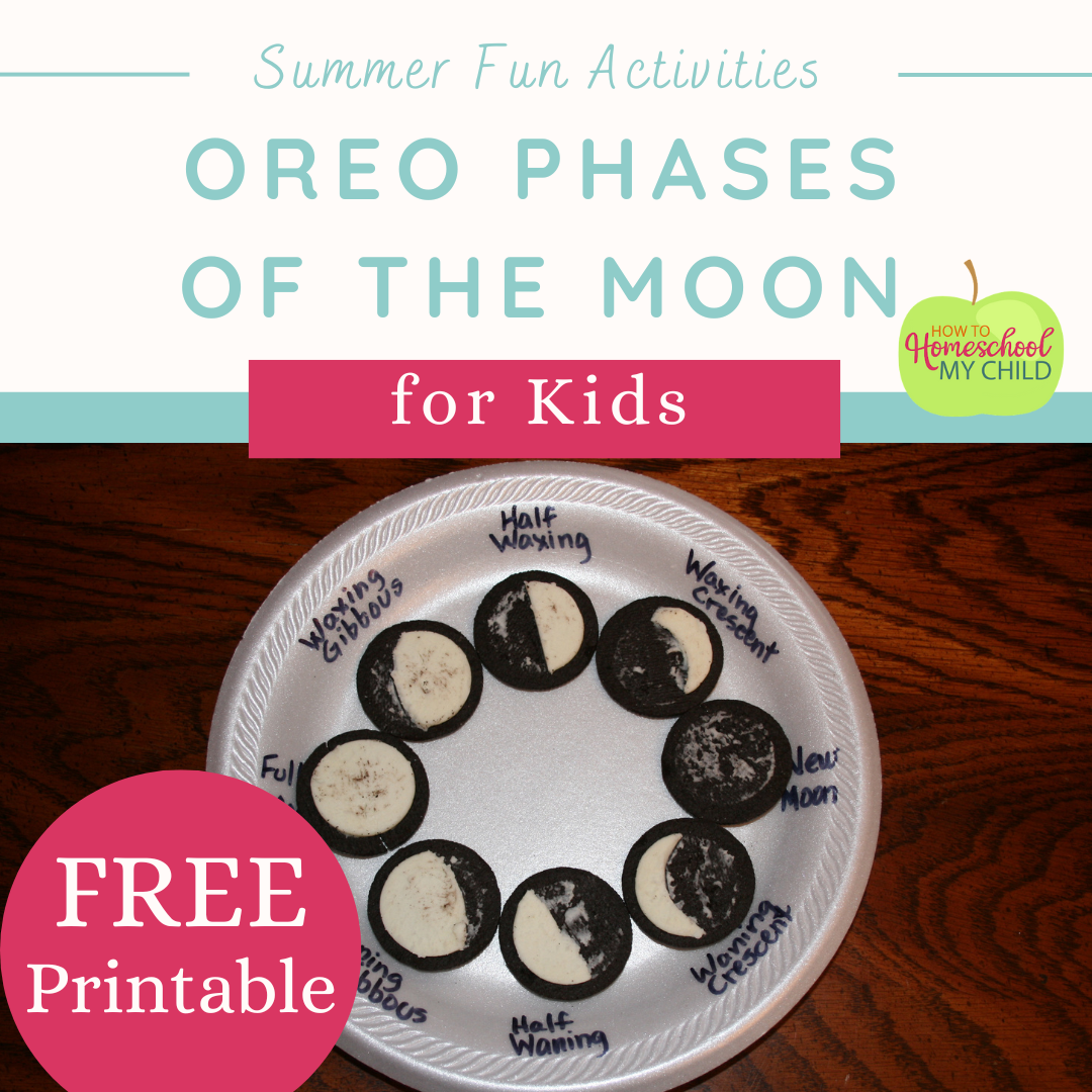 Oreo Phases Of The Moon Summer Fun Kid Activities Oreo Phases Of The Moon Summer Fun Kid Activities