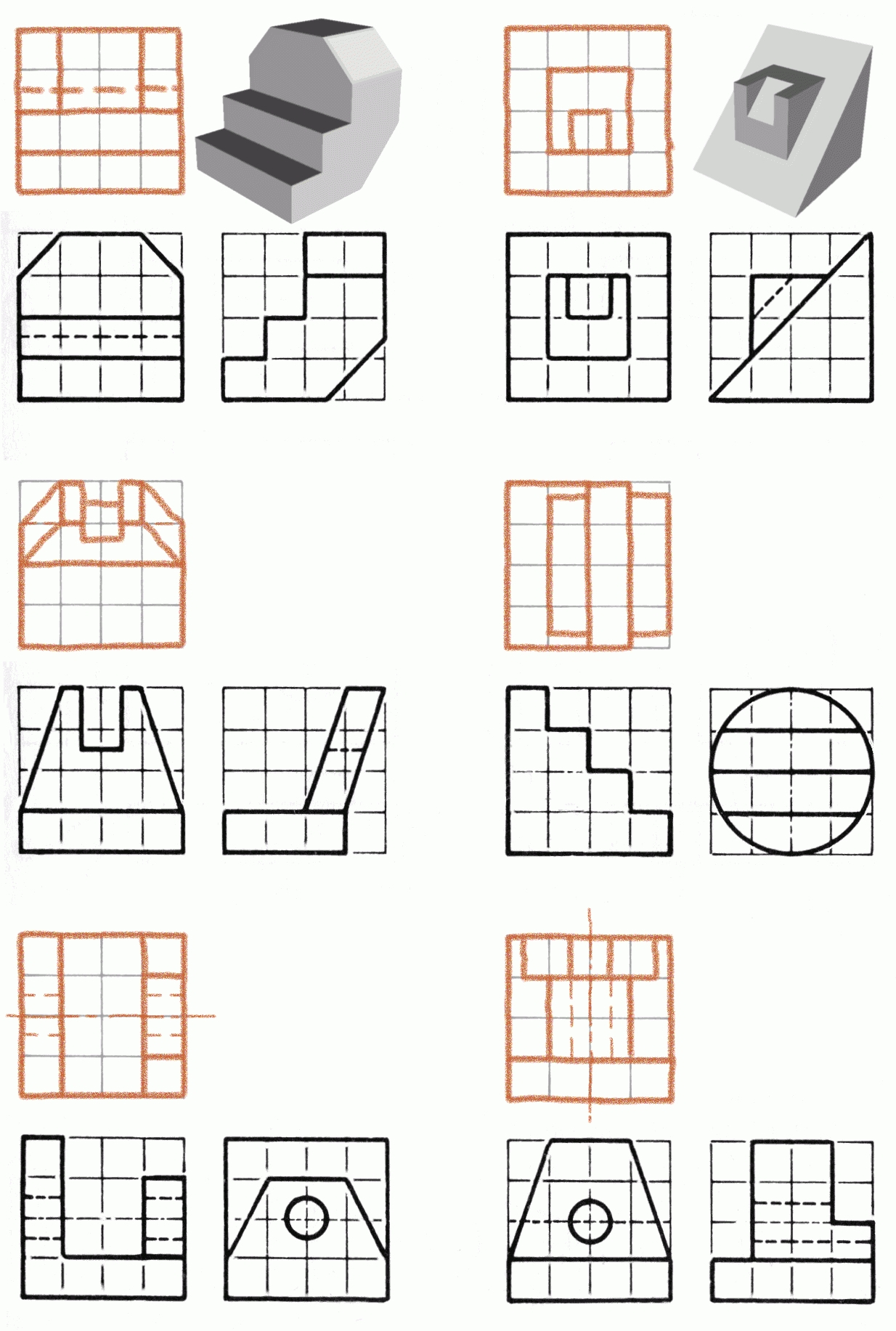 Orthographic Drawing Worksheet The Following Statements Orthographic Drawing Worksheet The Following Statements