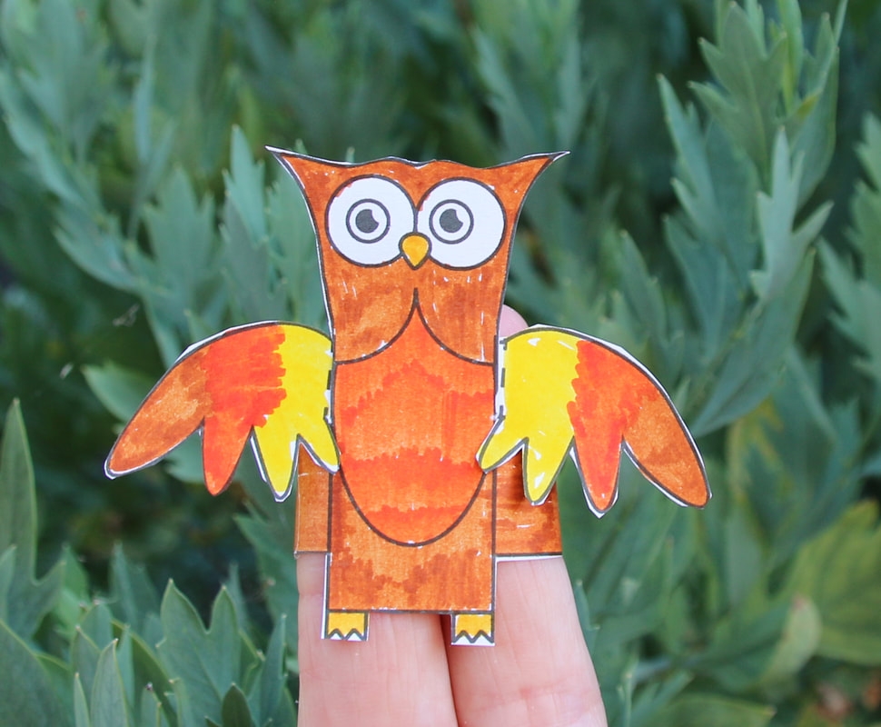 Owl Finger Puppet Owl Finger Puppet