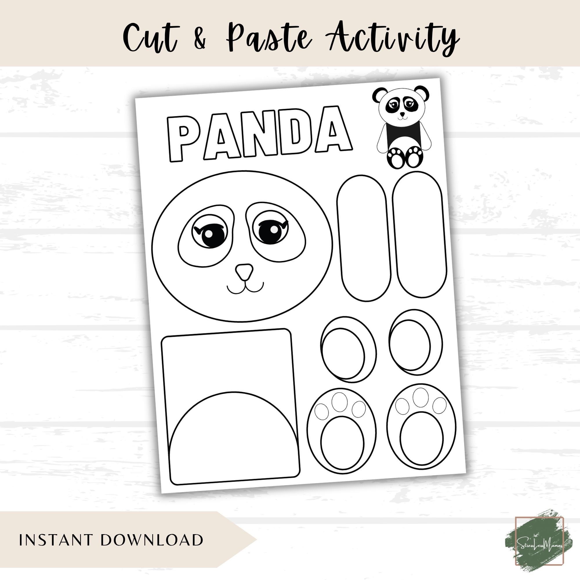 Printable Panda Worksheet