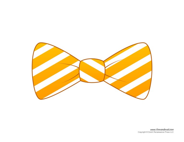 Paper Bow Tie Templates Bow Tie Printables