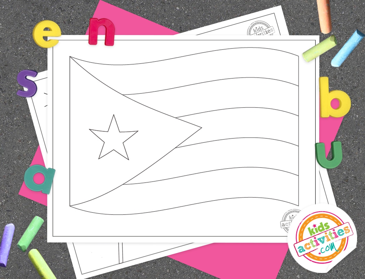 Patriotic Puerto Rico Flag Coloring Pages Kids Activities Blog Patriotic Puerto Rico Flag Coloring Pages Kids Activities Blog