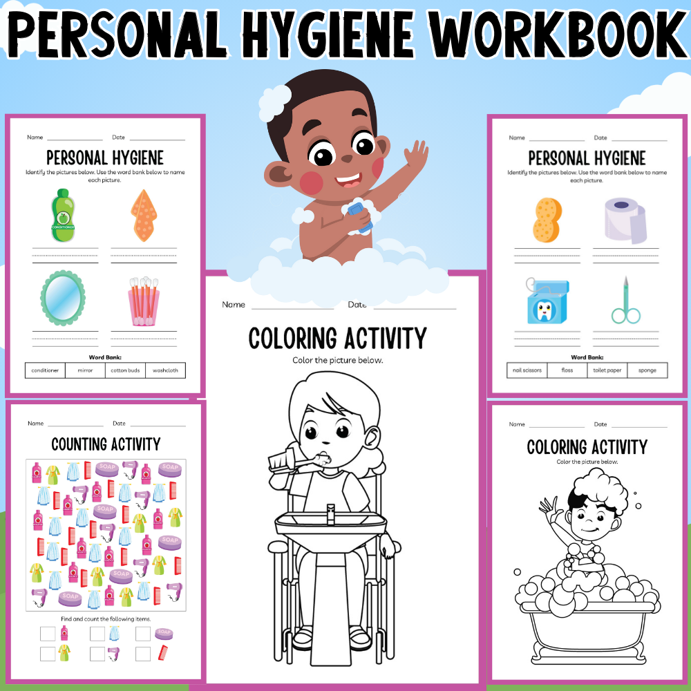 Personal Hygiene Workbook For Kindergarten Engaging Learning Companion For Kids Made By Teachers Personal Hygiene Workbook For Kindergarten Engaging Learning Companion For Kids Made By Teachers