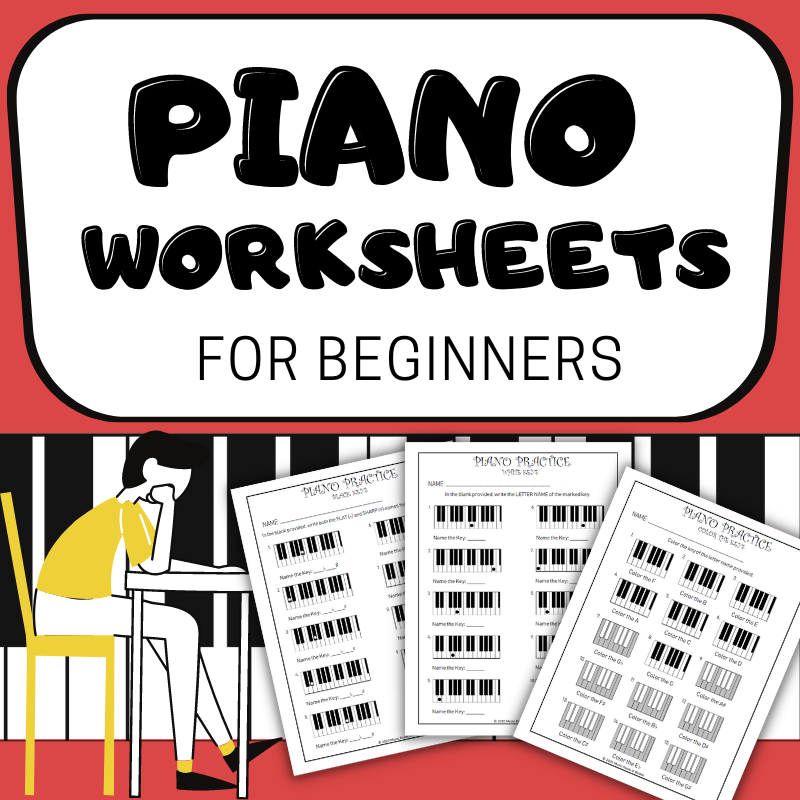 PIANO WORKSHEETS For Beginners Made By Teachers