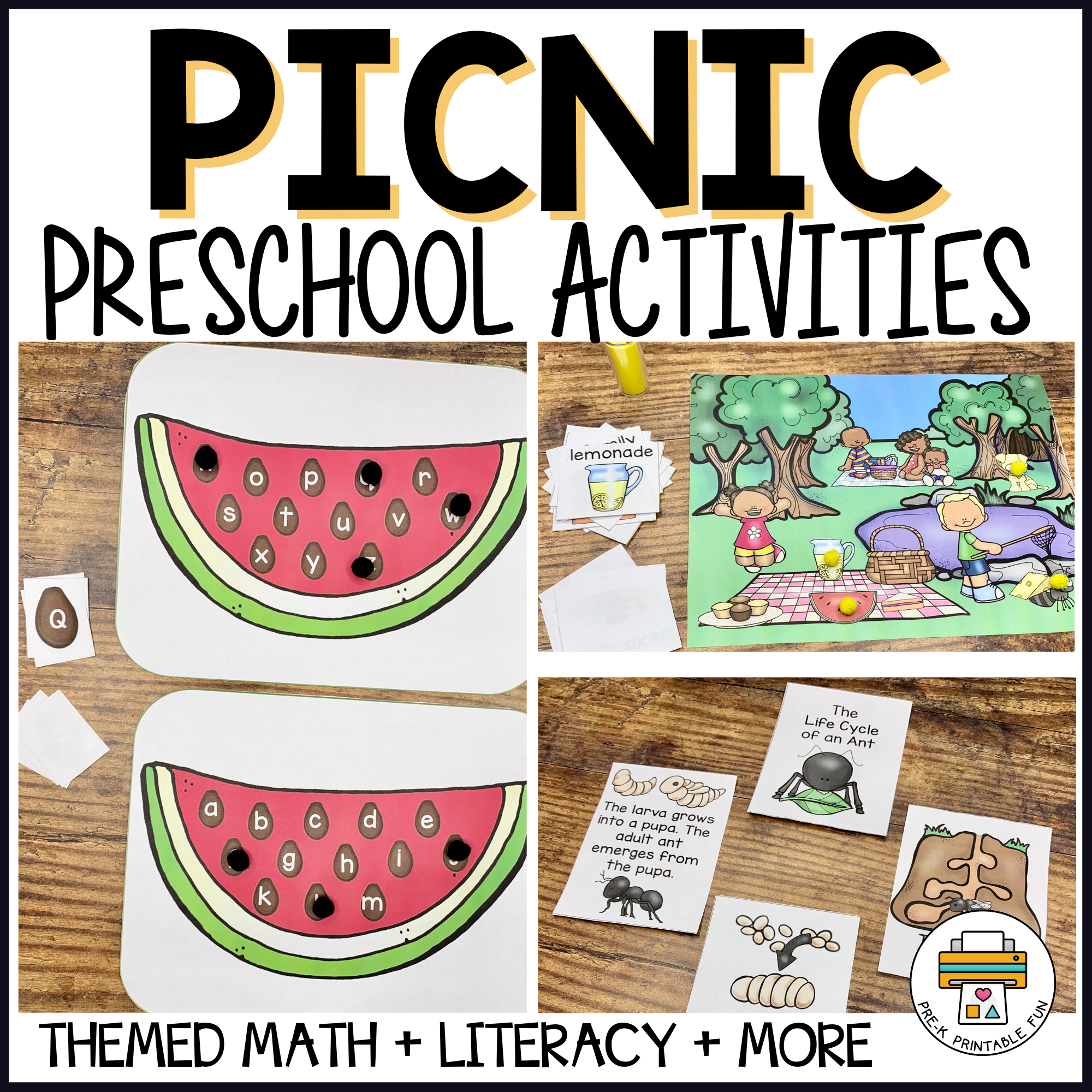 Picnic Preschool Activity Pack Picnic Preschool Activity Pack