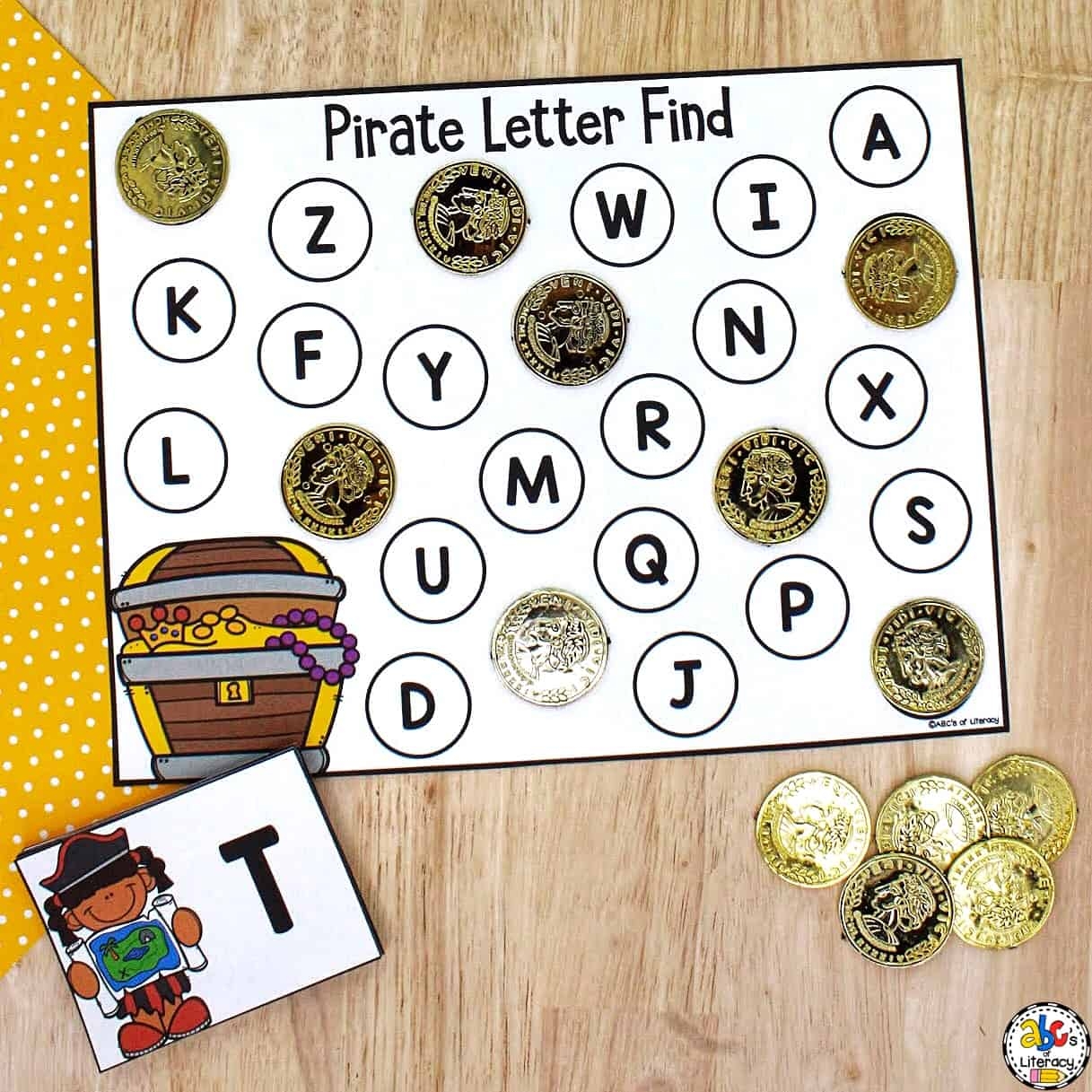 Pirate Letter Find Activity Letter Recognition Activity Pirate Letter Find Activity Letter Recognition Activity
