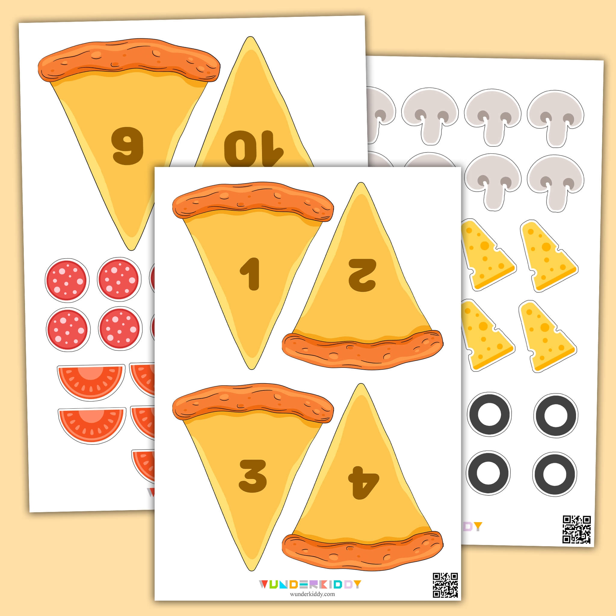 Pizza Making Fine Motor Printable Activity For Kids Pizza Making Fine Motor Printable Activity For Kids