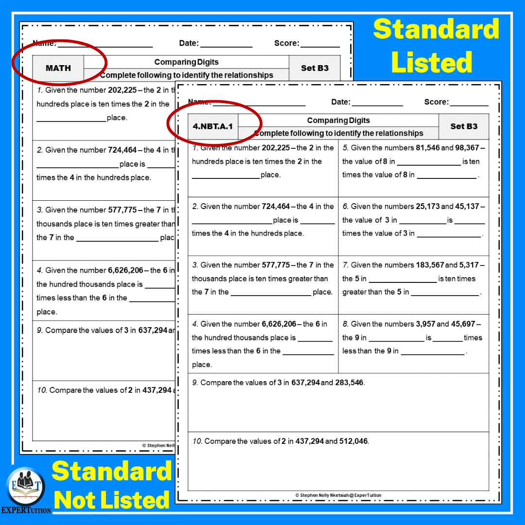 Place Value Understanding Worksheets For Grade 4 ExperTuition Worksheets Library Place Value Understanding Worksheets For Grade 4 ExperTuition Worksheets Library