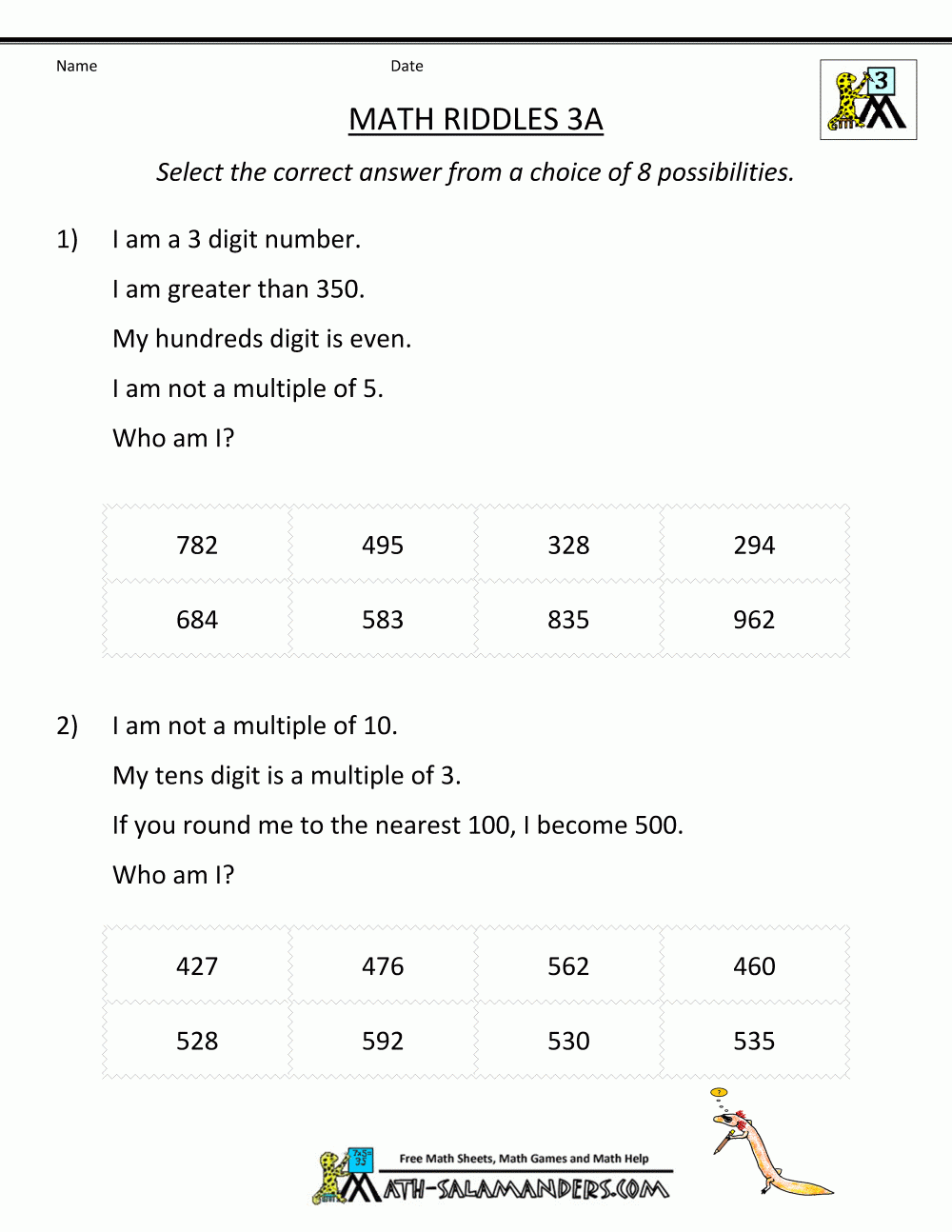 Place Value Worksheets Free 3rd Grade Place Value Worksheets Free 3rd Grade