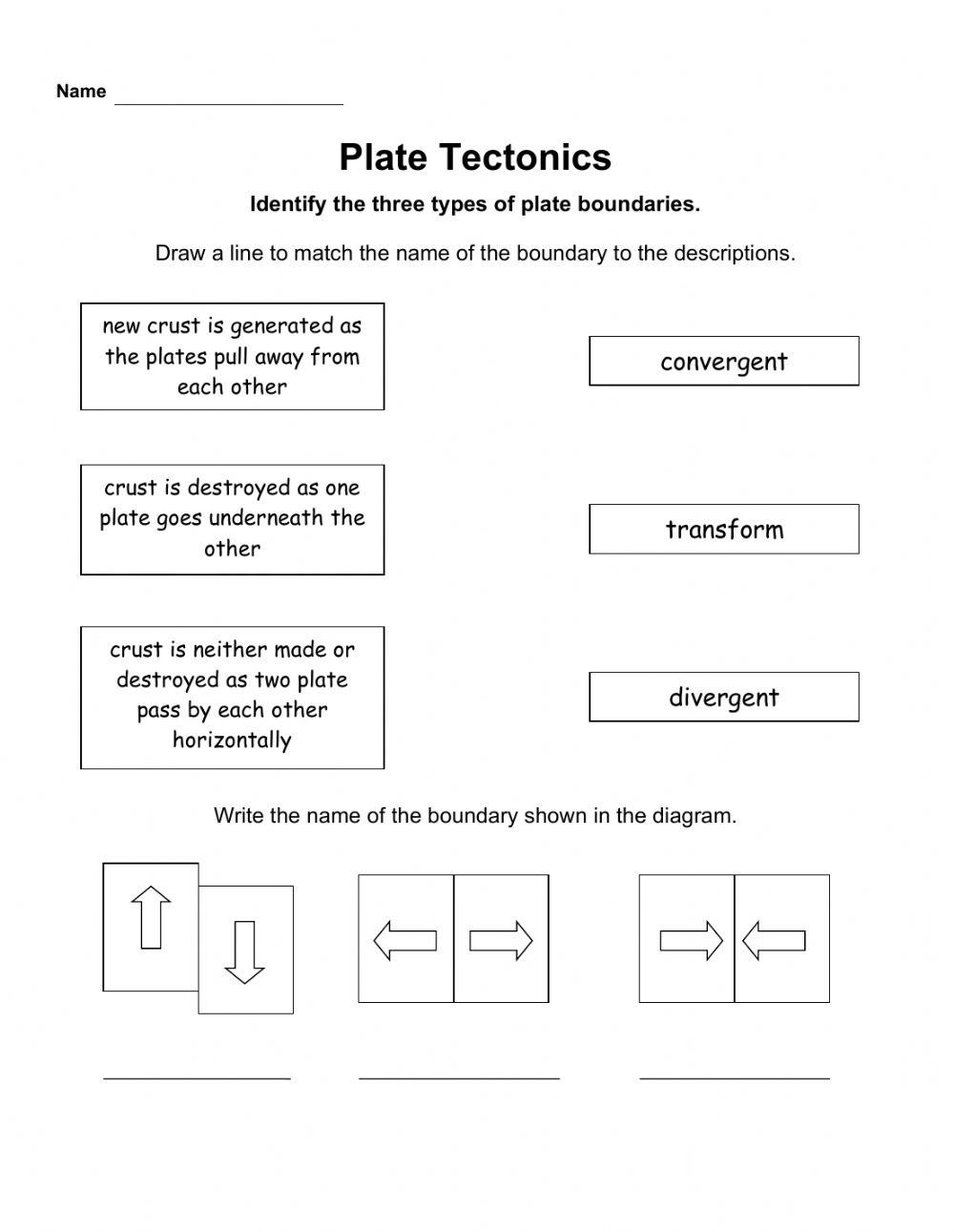 Plate Tectonic Worksheet Live Worksheets Worksheets Library Plate Tectonic Worksheet Live Worksheets Worksheets Library