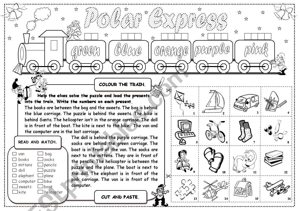 Polar Express ESL Worksheet By Gabitza Polar Express ESL Worksheet By Gabitza