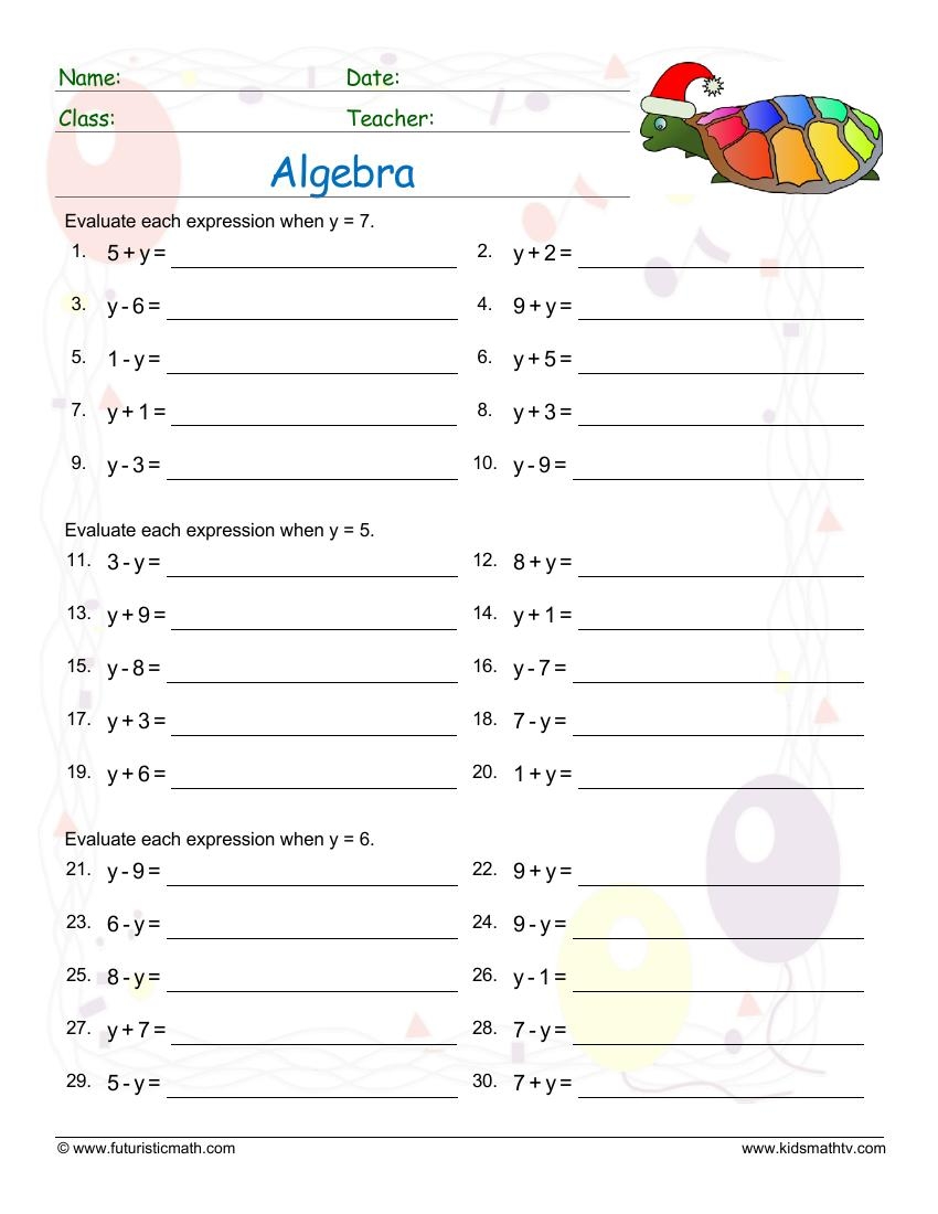 Free Pre Algebra Worksheets Printable Free Pre Algebra Worksheets Printable