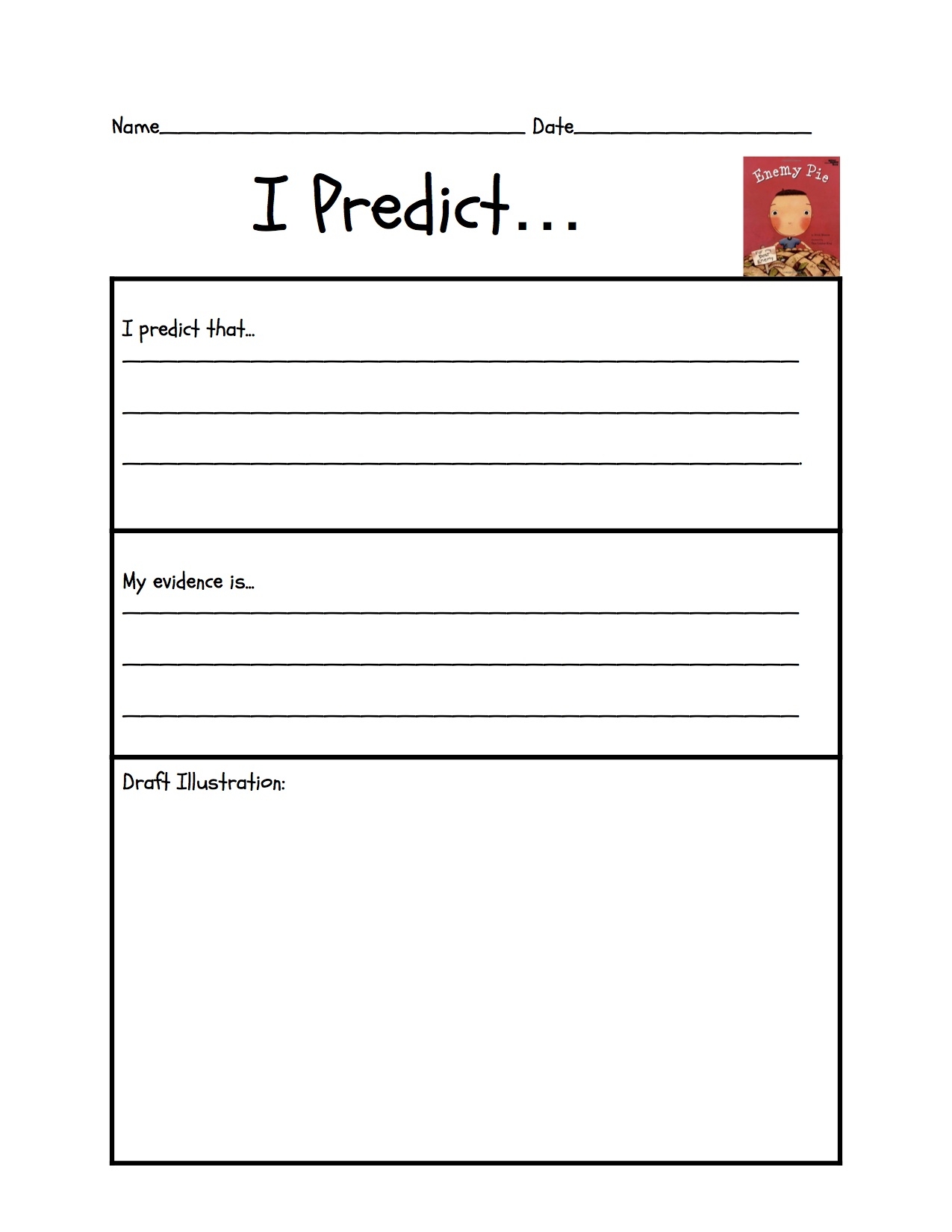 Free Prediction Worksheets 2nd Grade