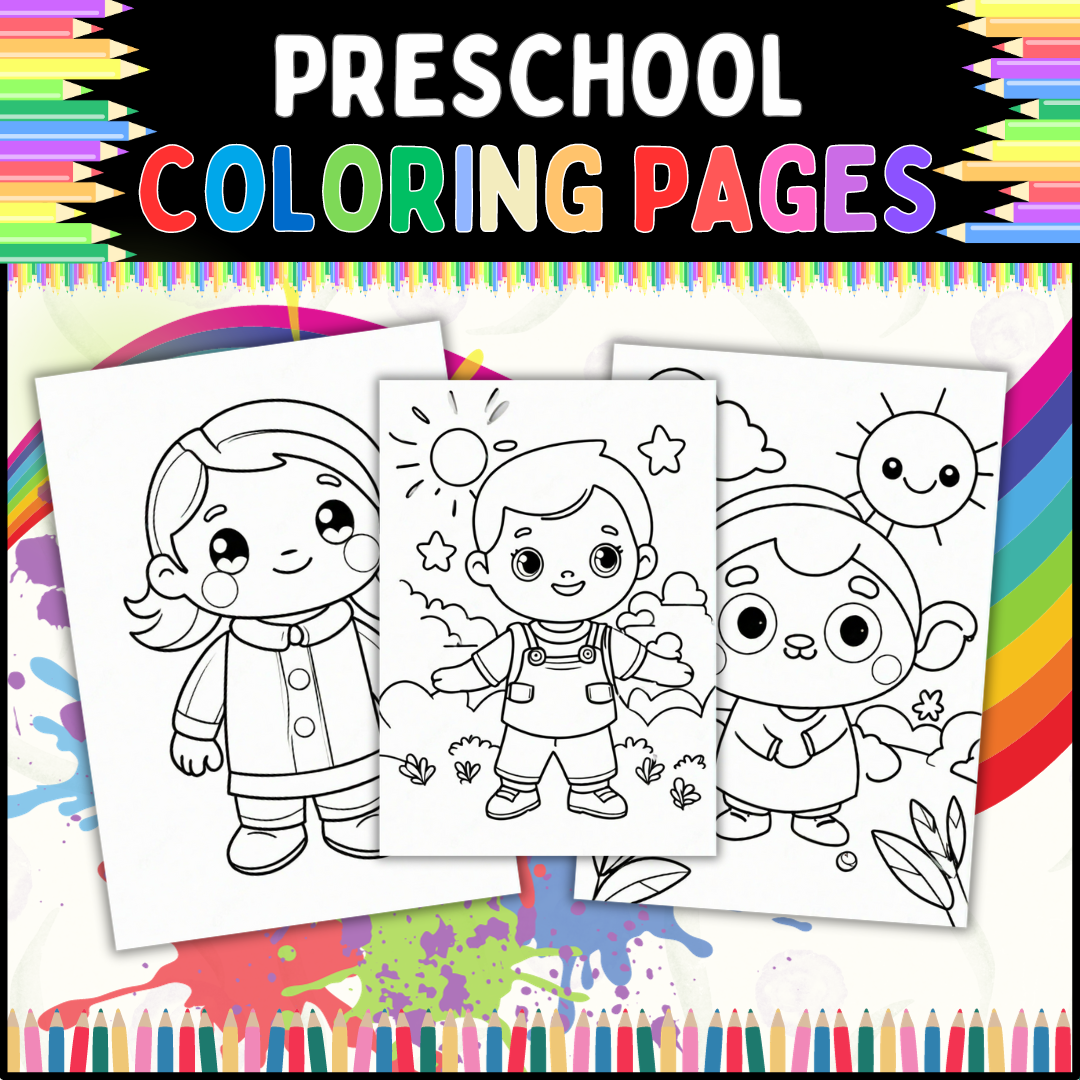 Coloring Sheets For Preschool Printables
