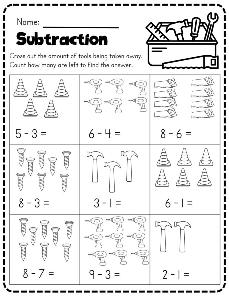 Preschool Math Worksheets Made By Teachers