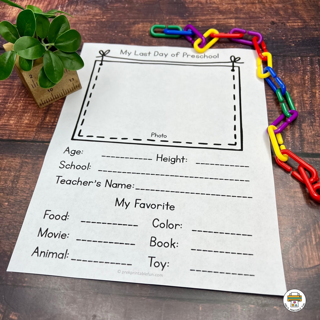 Printable Books For Preschoolers