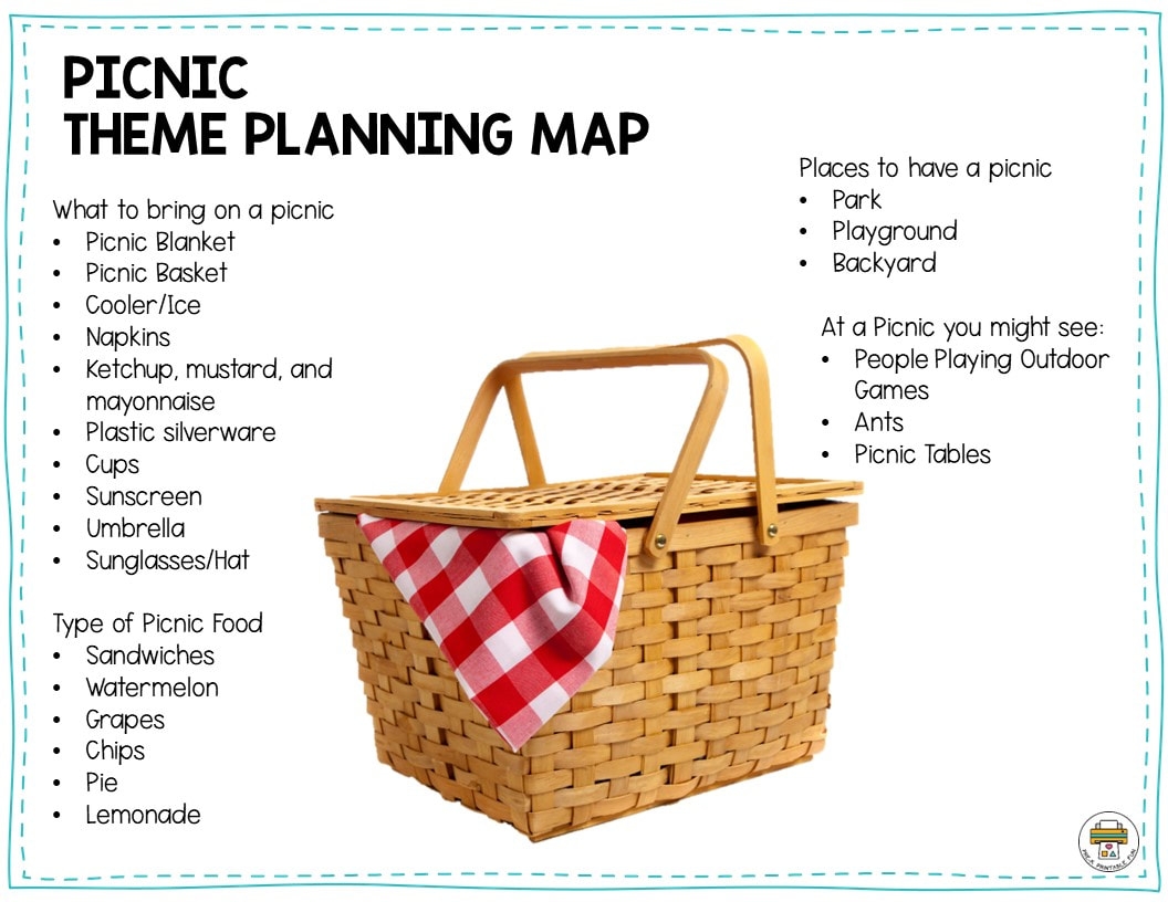 Preschool Picnic Lesson Planning Ideas Pre K Printable Fun Preschool Picnic Lesson Planning Ideas Pre K Printable Fun