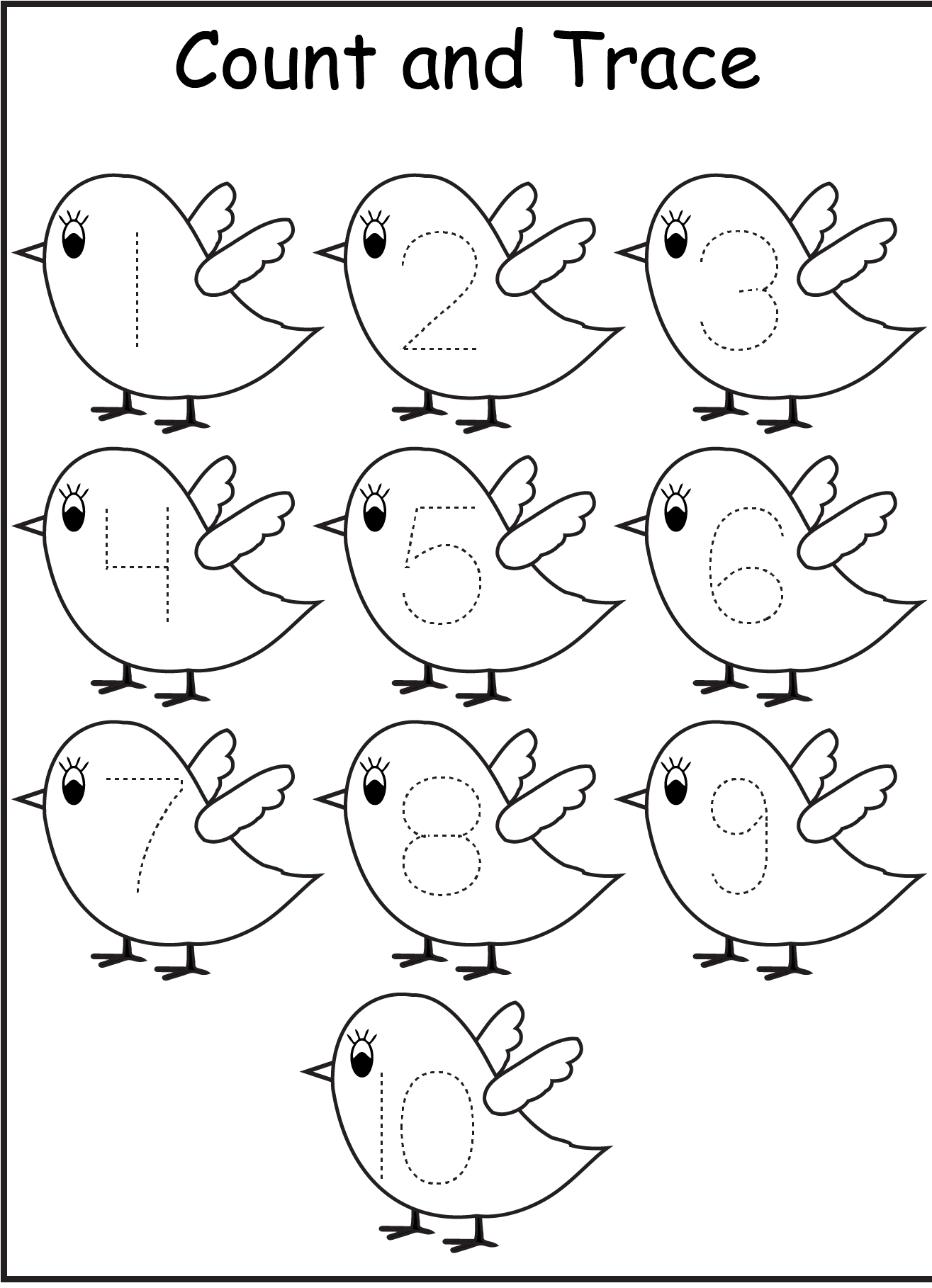 Preschool Tracing Pages Printable Coloring Pages FREE Preschool Tracing Pages Printable Coloring Pages FREE