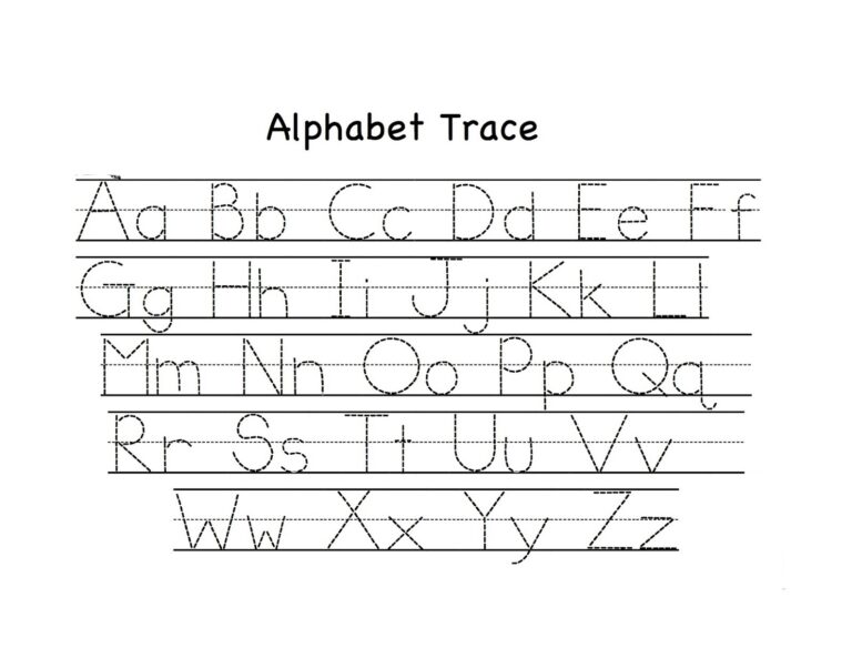 Preschool Tracing Worksheets Best Coloring Pages For Kids Worksheets Library
